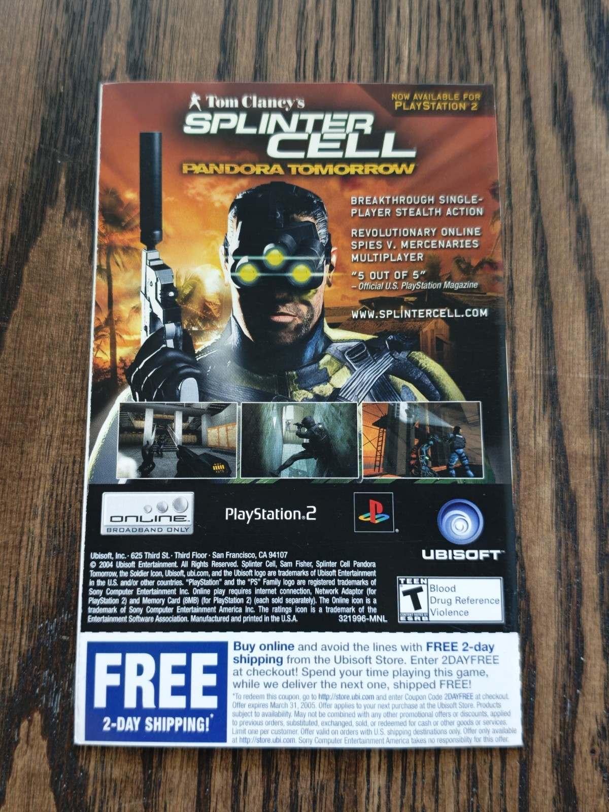 NO GAME- ROCKY LEGENDS REG CARD PLAYSTATION 2 PS2 Authentic Manual Only