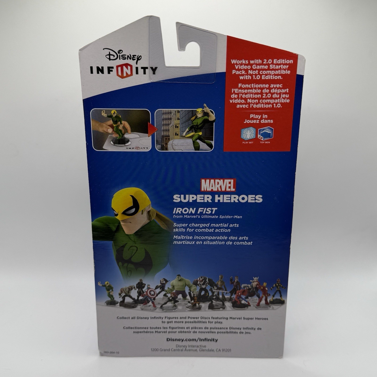 Disney Infinity 2.0 Edition Iron Fist Action Figure – NEW FACTORY SEALED RARE