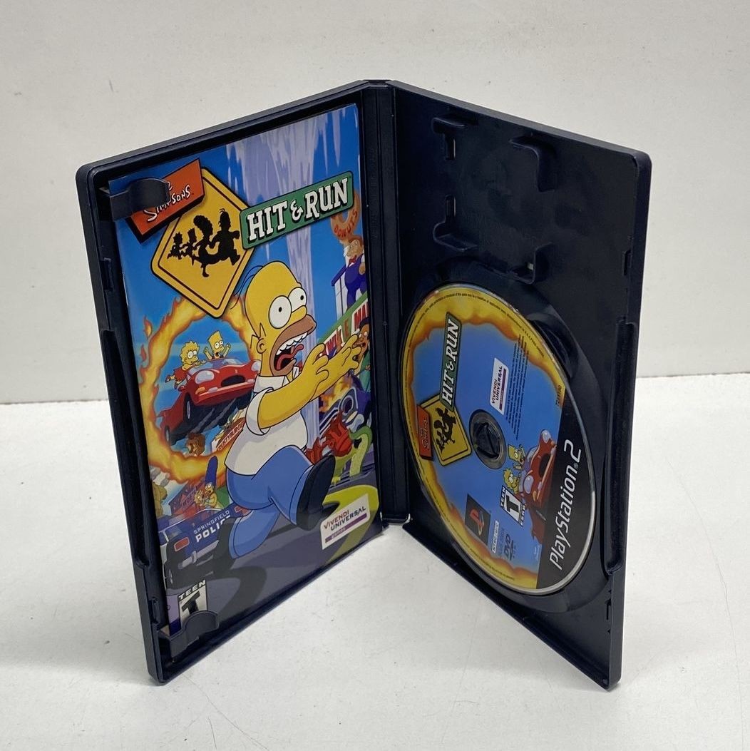 The Simpsons Hit & Run Sony PlayStation 2 CIB with Registration