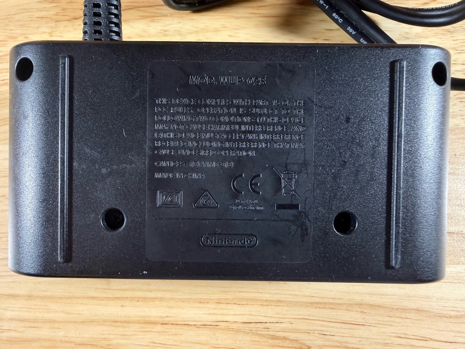 Nintendo Wii U Controller Adapter WUP-028 Adapter