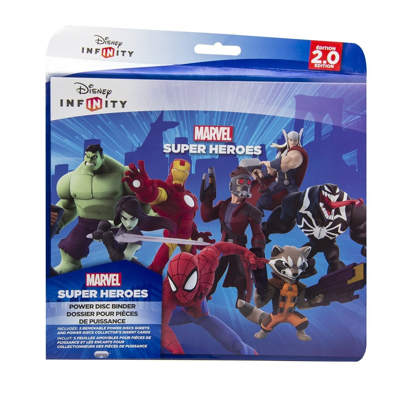 Disney Infinity 2.0 Edition Marvel Super Heroes Power Disc Portfolio Binder