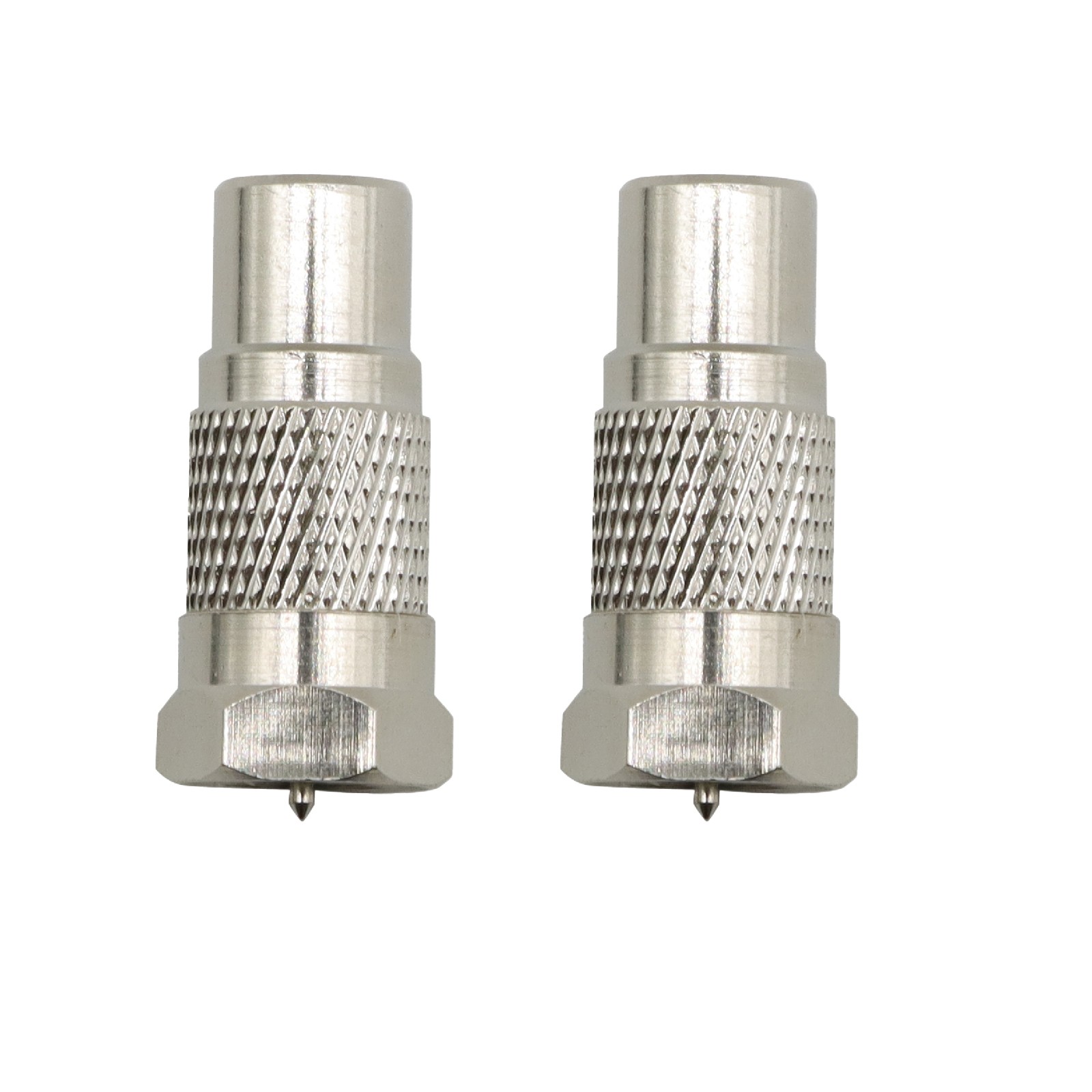 20x TV RF Video Connector Adapter F Male to RCA Female For Atari 2600 5200 7800