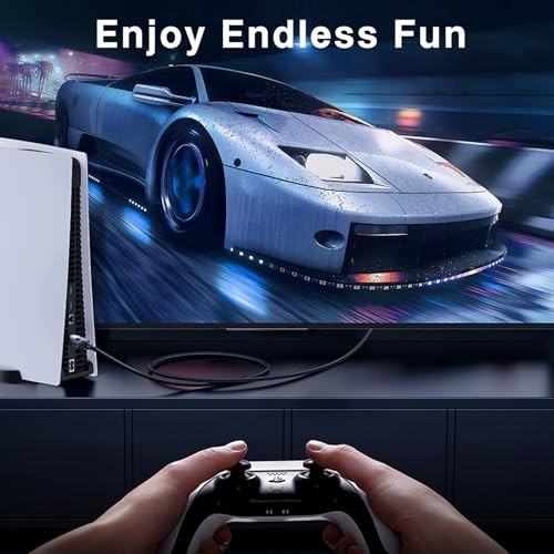 3000mAh PS5 Controller Battery Pack – DualSense Replacement Battery Extender + U