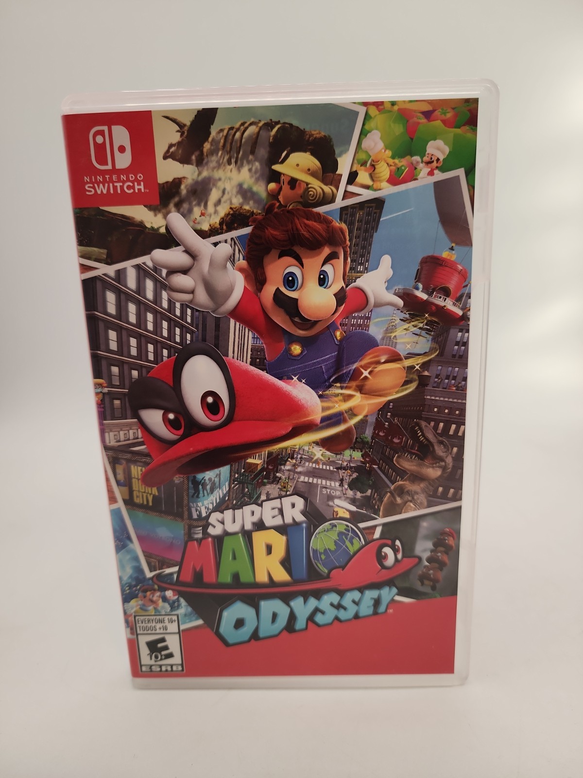 Nintendo Switch Super Mario Odyssey Video Game Cartridge – Case – Used. Nice