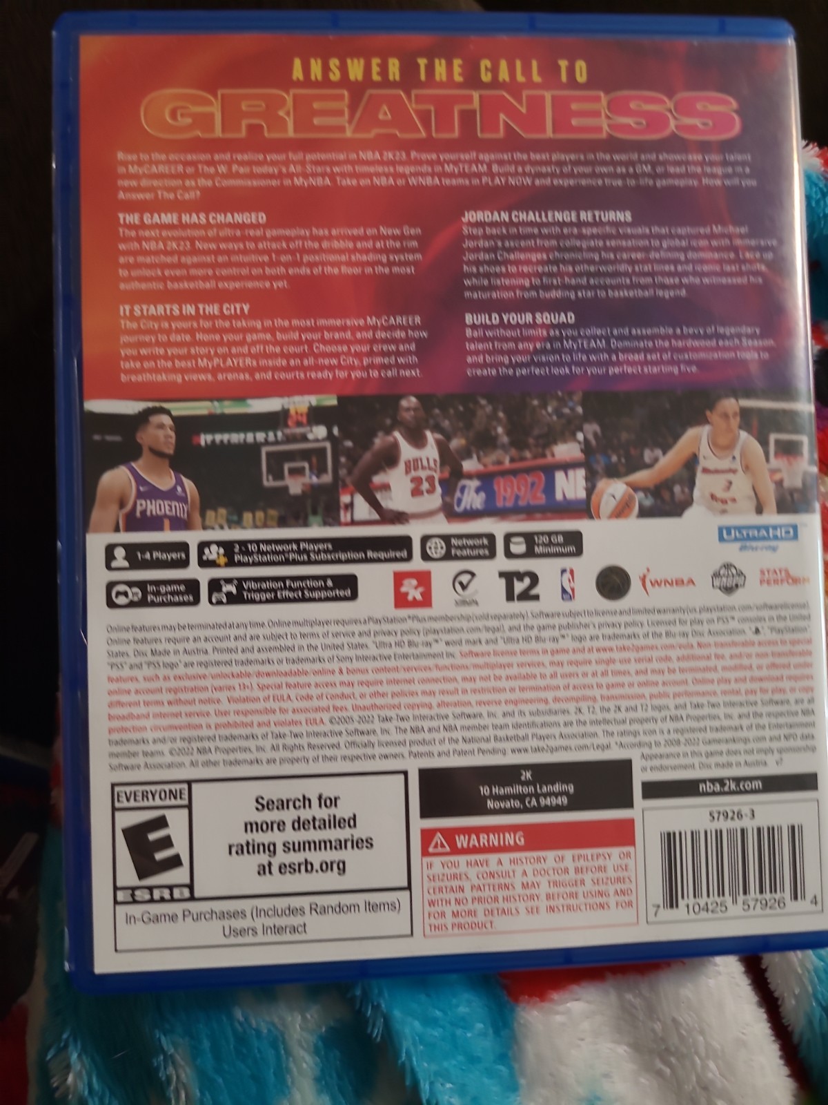 NBA 2K23 PS5 PlayStation 5 Take 2 Interactive