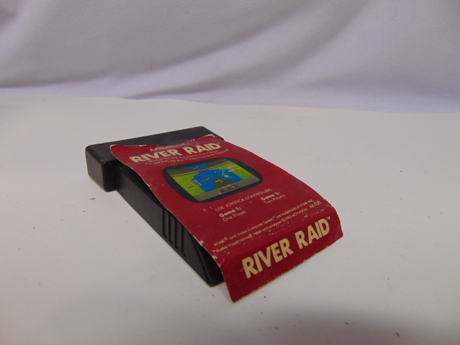 1982 original Activision River Raid video game Atari 2600 game system