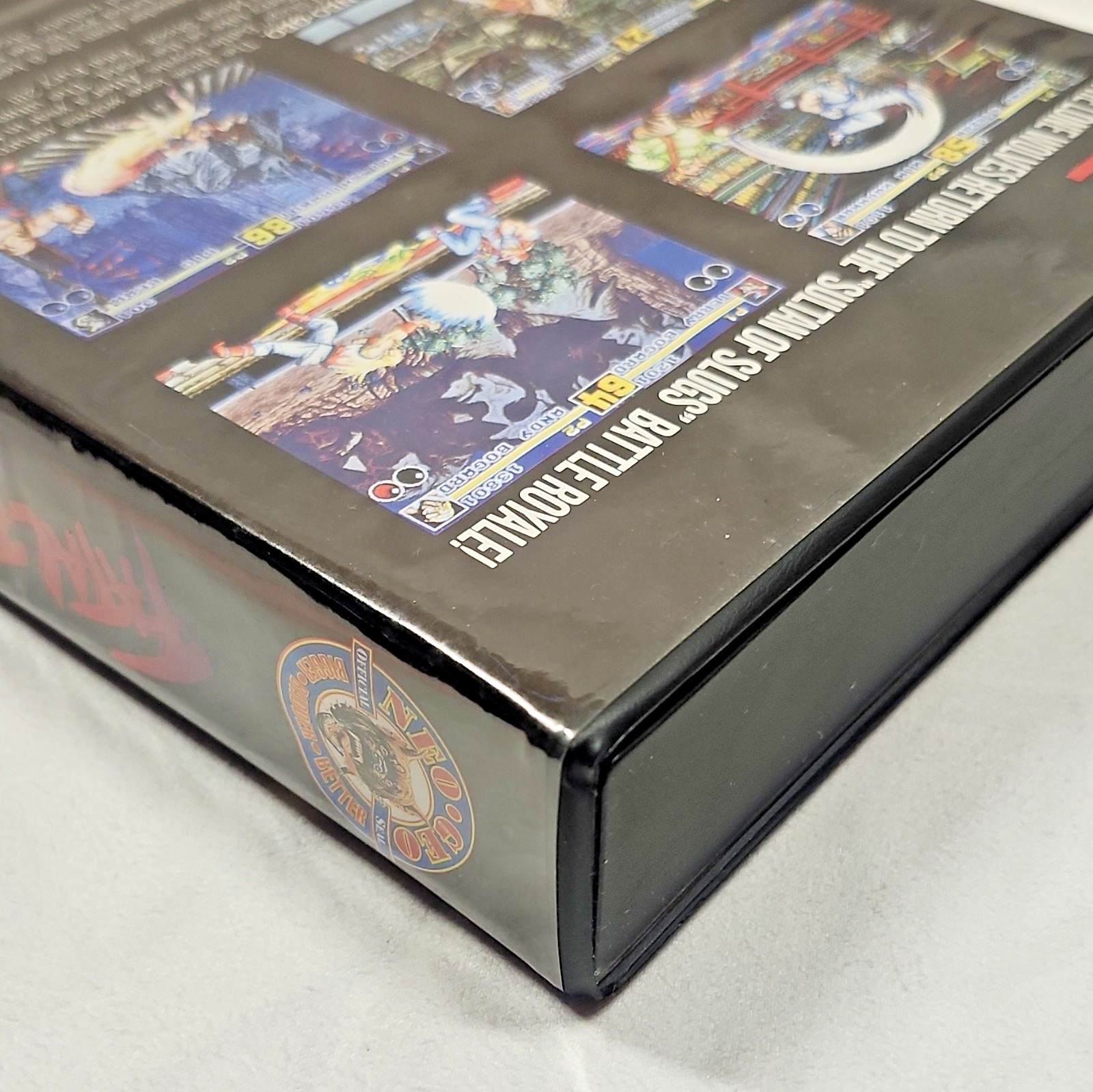 Near Mint – Fatal Fury 2 -DOG TAG – SNK Neo Geo AES – CIB Complete US Authentic