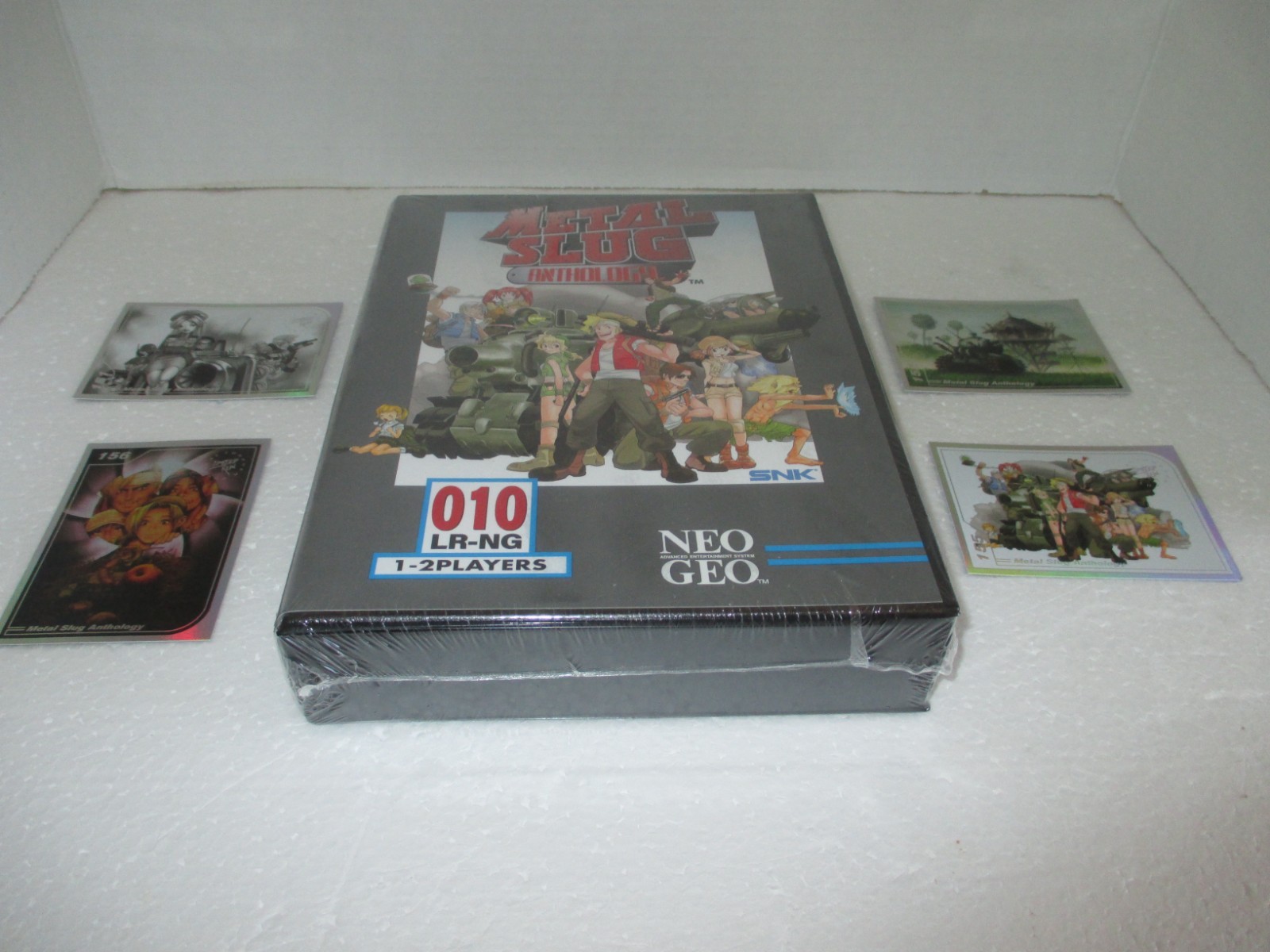 Metal Slug Anthology CE PS4 Brand New Sealed LRG Neo Geo with 4 Cards Included !