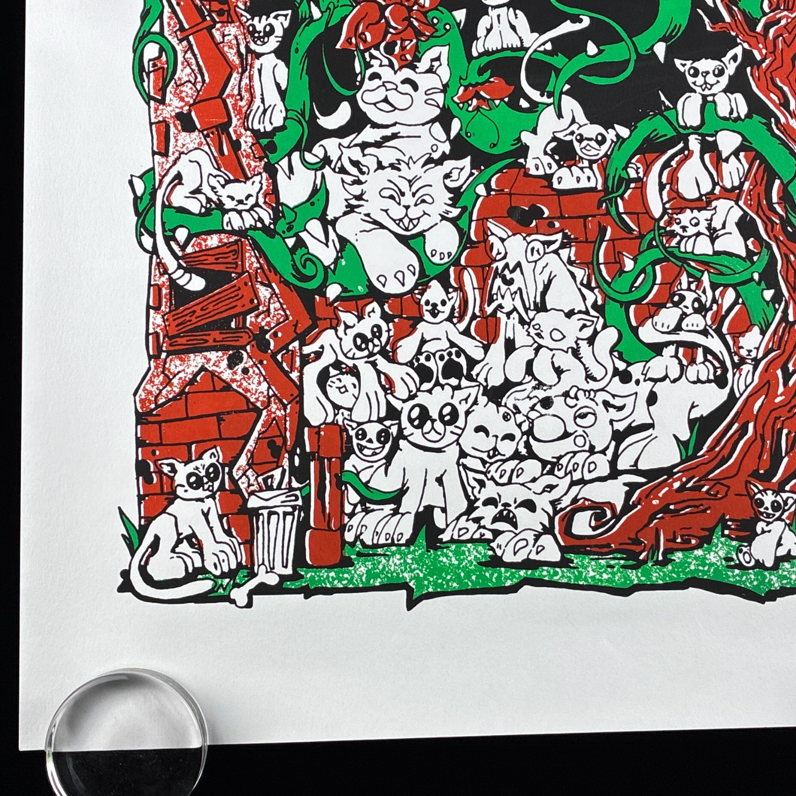 Official Ridiculon Mewgenics Limited Edition Run Screen-Print Poster Exclusive