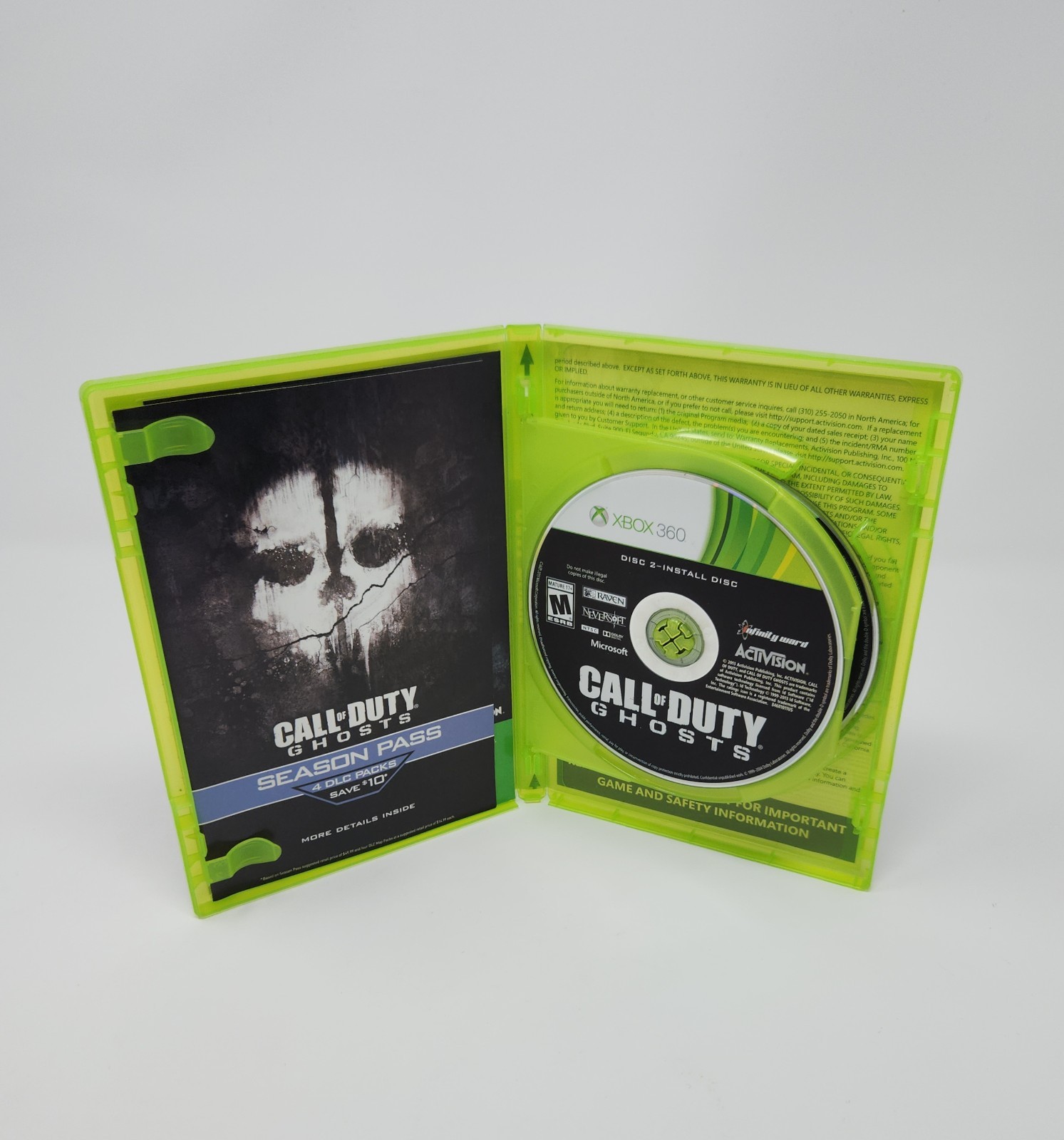 Call of Duty: Ghosts (Microsoft Xbox 360, 2013) CIB Tested