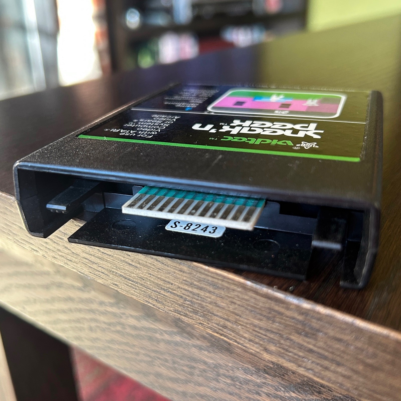 1982 Sneak’n Peek Atari 2600 Video Game Cartridge by Vidtec + U.S. Games TESTED