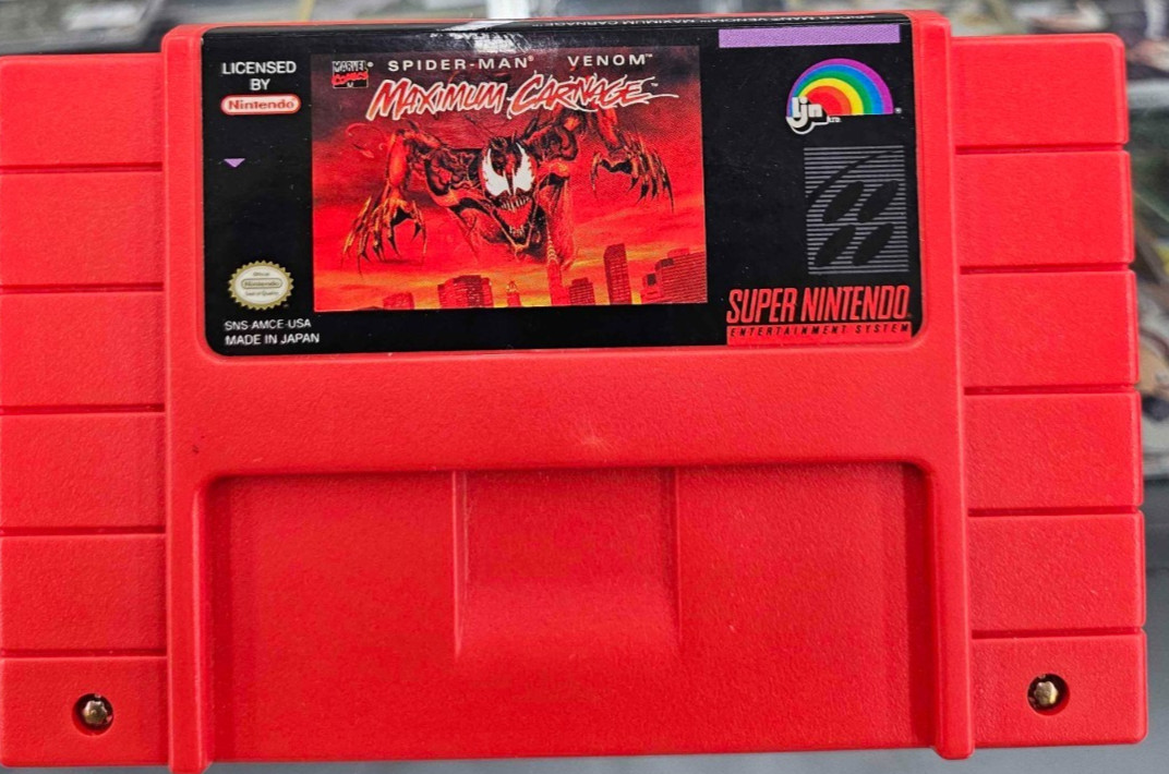 Maximum Carnage (Super Nintendo Entertainment System) – Complete/CIB – AUTHENTIC