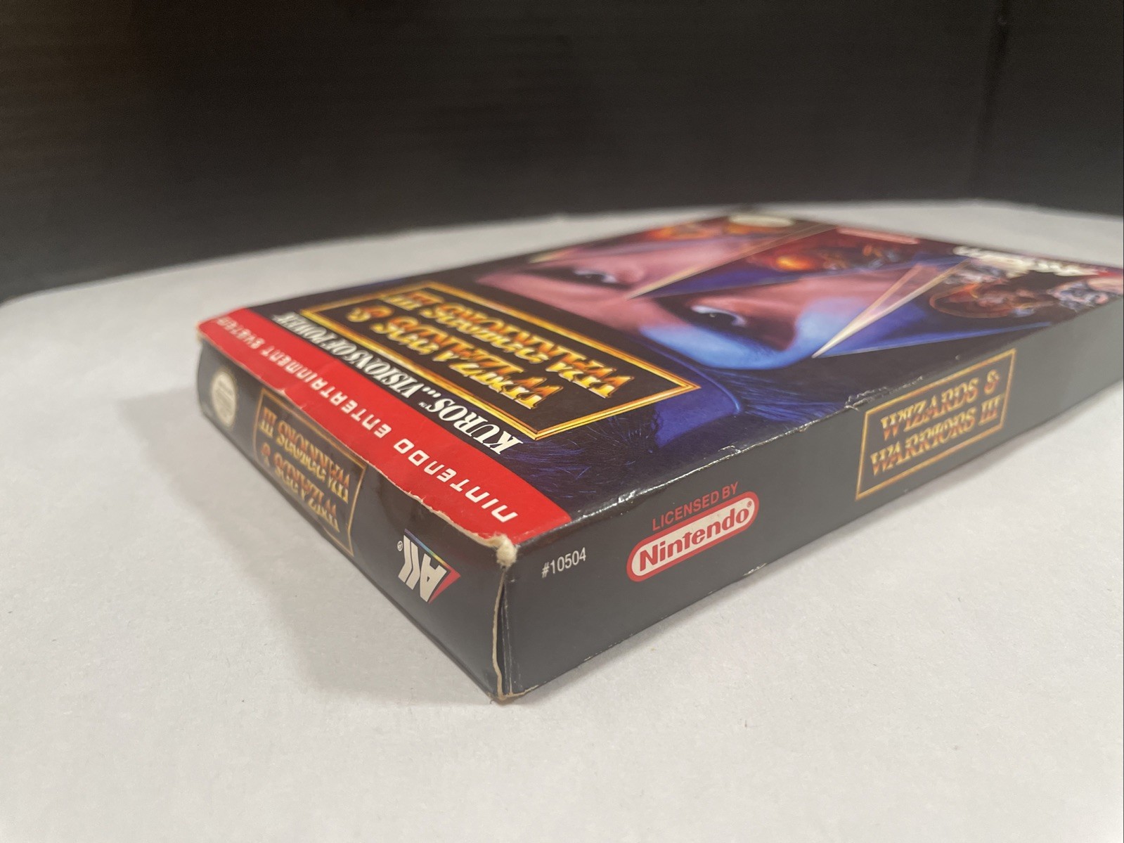 #645 Wizards & Warriors III CIB Oval seal nintendo NES Very Good