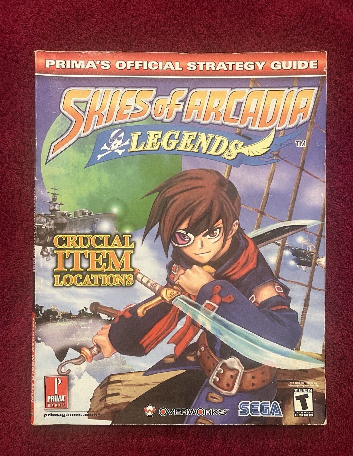 Skies of Arcadia Legends Official Strategy Guide (Prima) – GameCube – Very Good