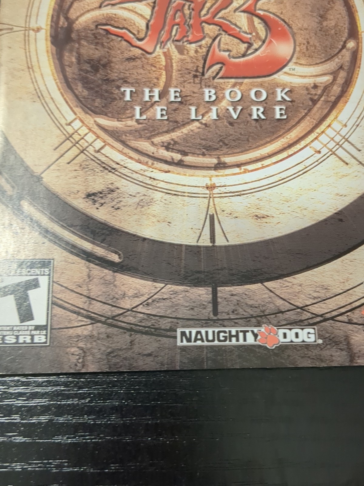 JAK 3 The Book Original Booklet Manual ONLY Guide Instruction Authentic OEM LN