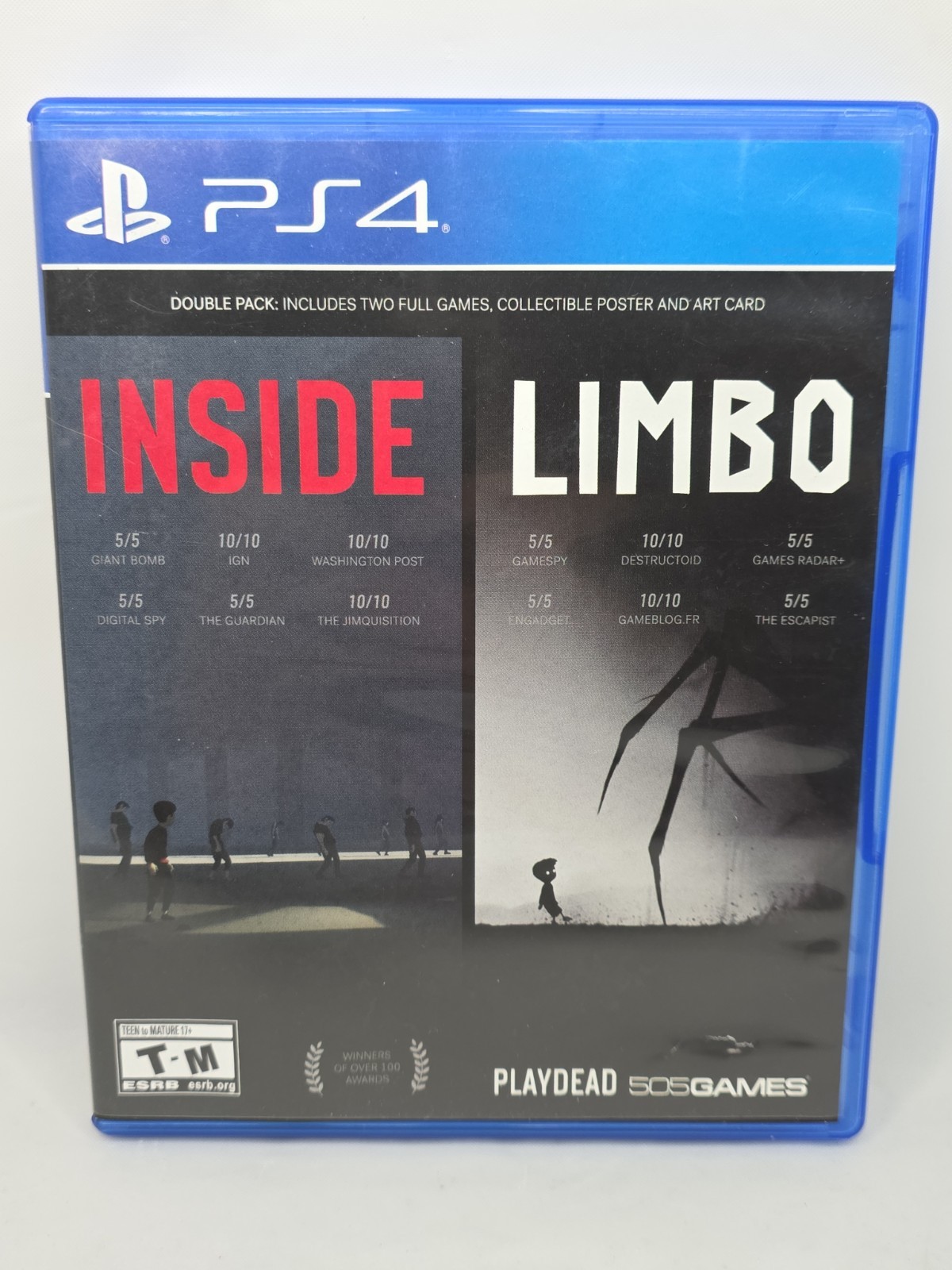 INSIDE/LIMBO Double Pack – Sony PlayStation 4 Tested Authentic Free Shipping