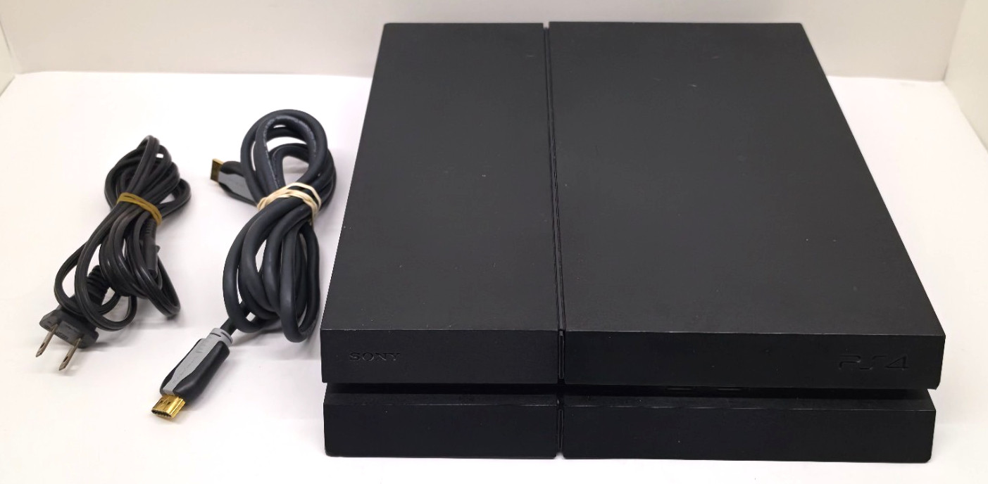 Sony PlayStation 4 Console & Cables Only – 500GB Model CUH-1215A – VGC Tested