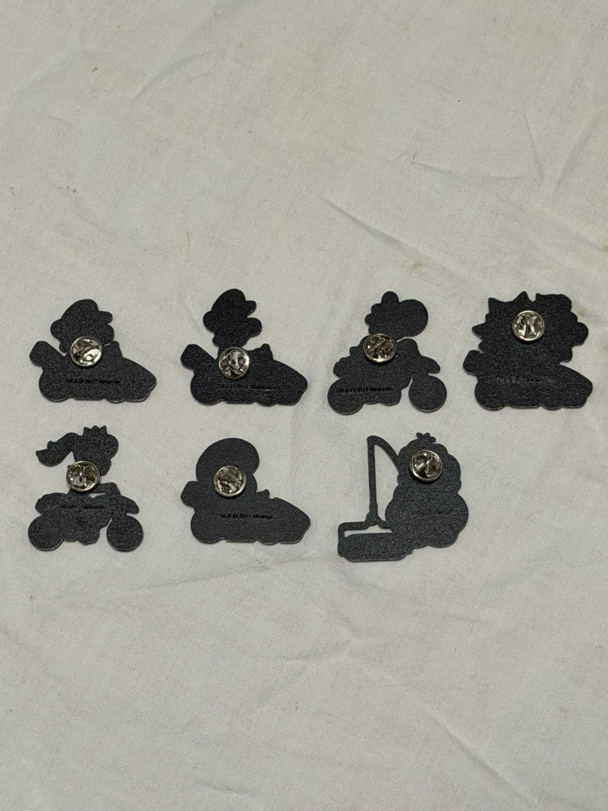 Nintendo PowerA Mario Kart Collector Pins Series 2 Set Of 7