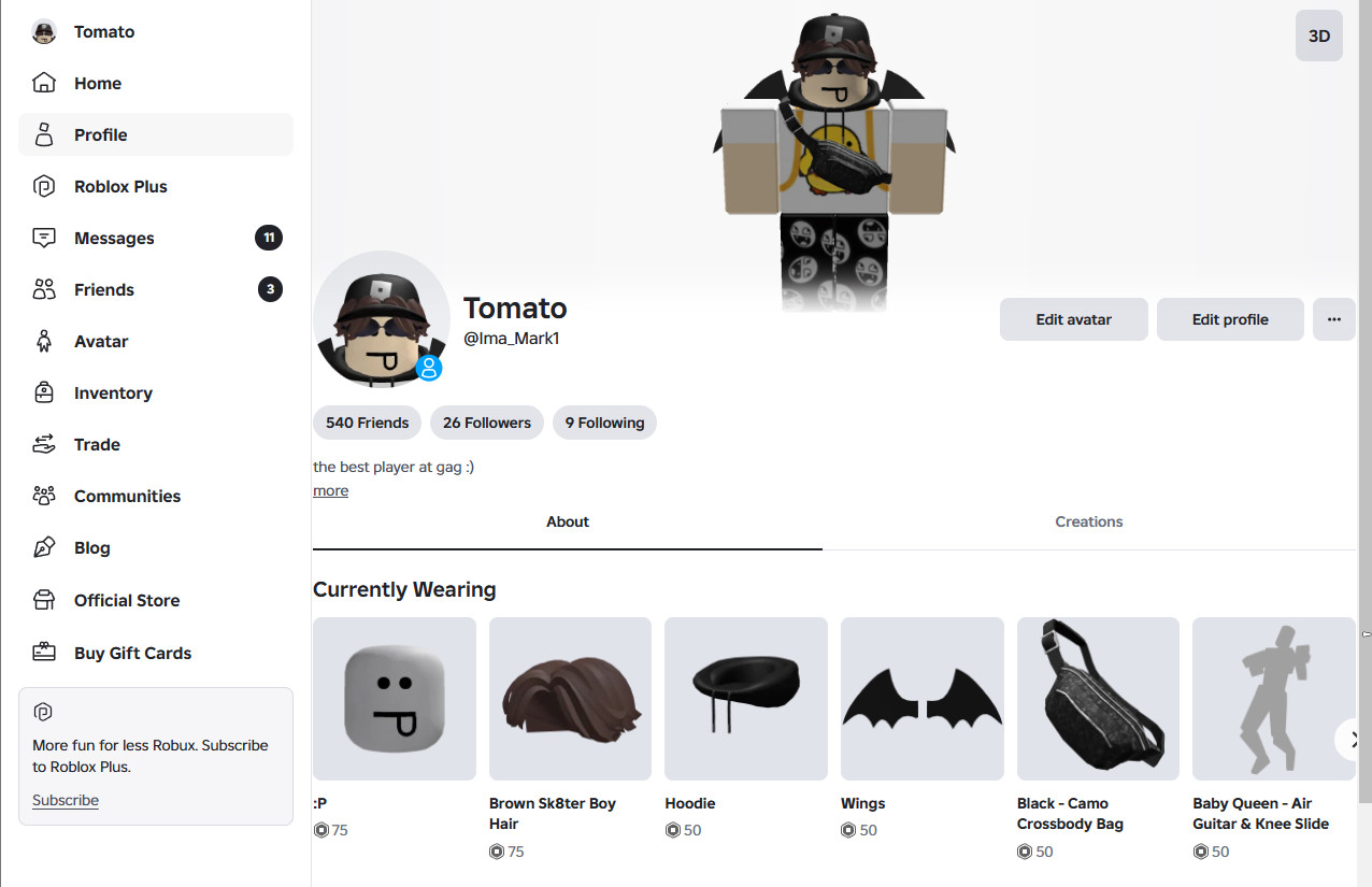 ROBLOX CUSTOM ORDER TOY CODE PART 1