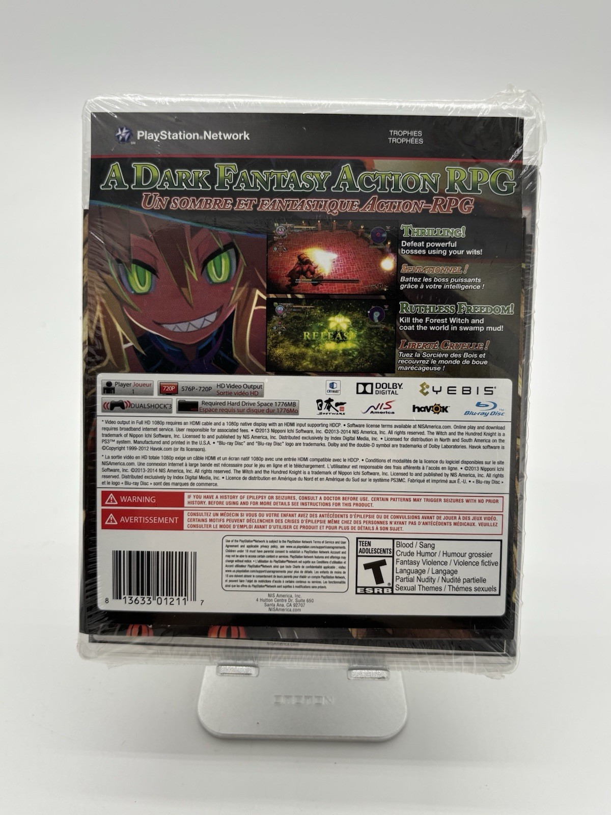 Witch and the Hundred Knight w/ Soundtrack CD – PlayStation 3 *BRAND NEW*