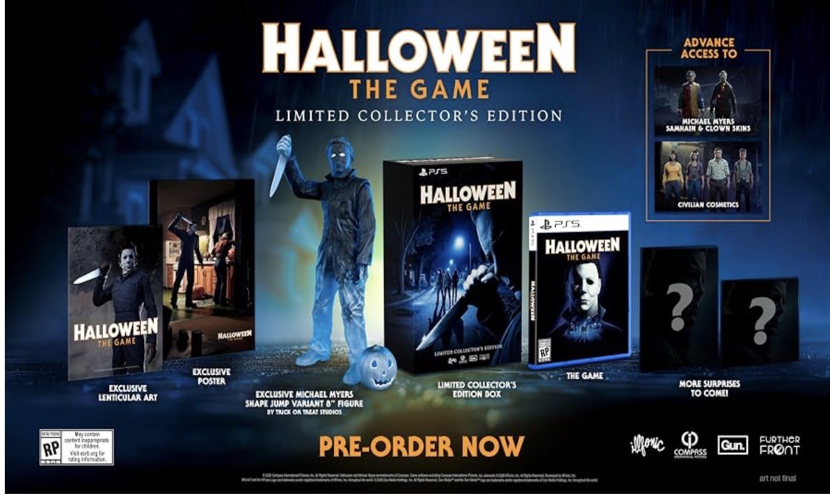 Halloween The Game Limited Collector’s Edition PS5 PRESALE Brand New Sealed