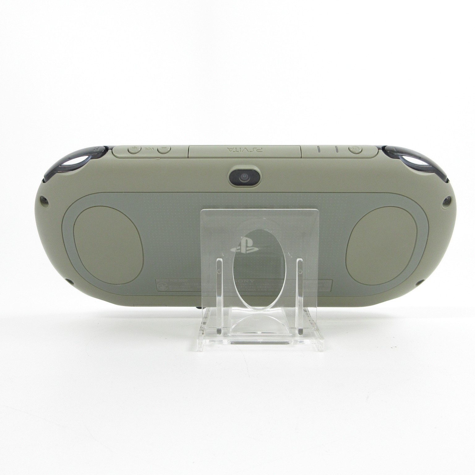 【Very Good】Sony PS Vita PCH-2000 Khaki / Black Wi-Fi Model Console only #DEN2/12