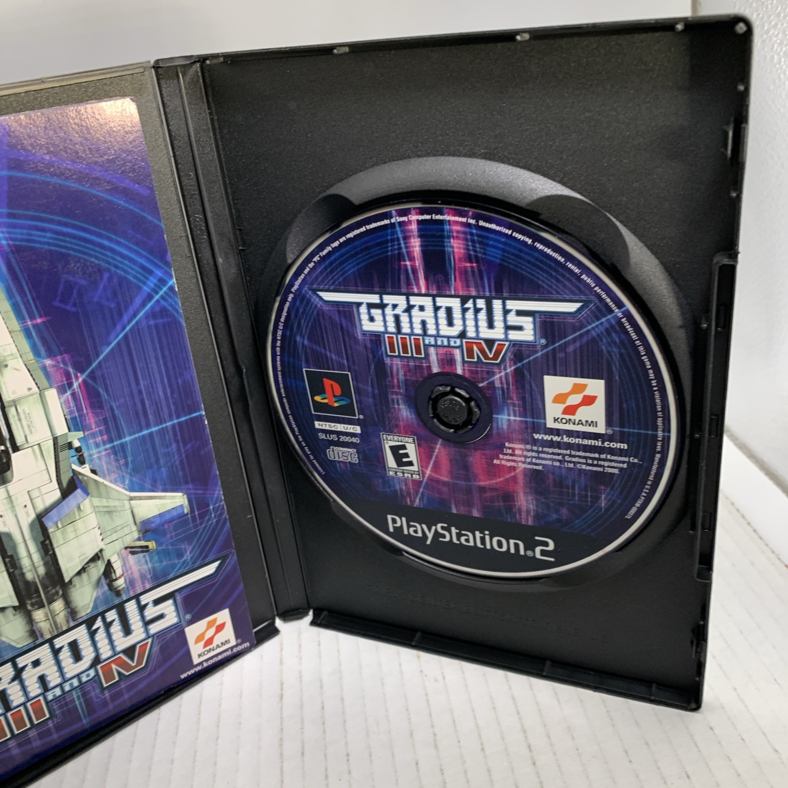 Esteem Condition Gradius III 3 and IV 4 (Sony PlayStation 2, 2000) PS2 See Pics