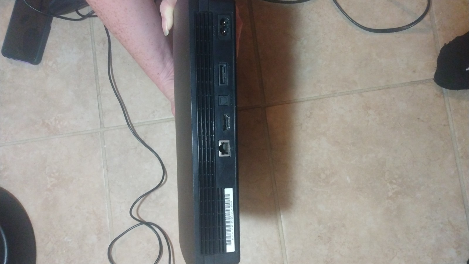 Sony PS3 CECH-3001A Slim 149GB System PowerA PS3 Wired Controller NO HDMI Cord