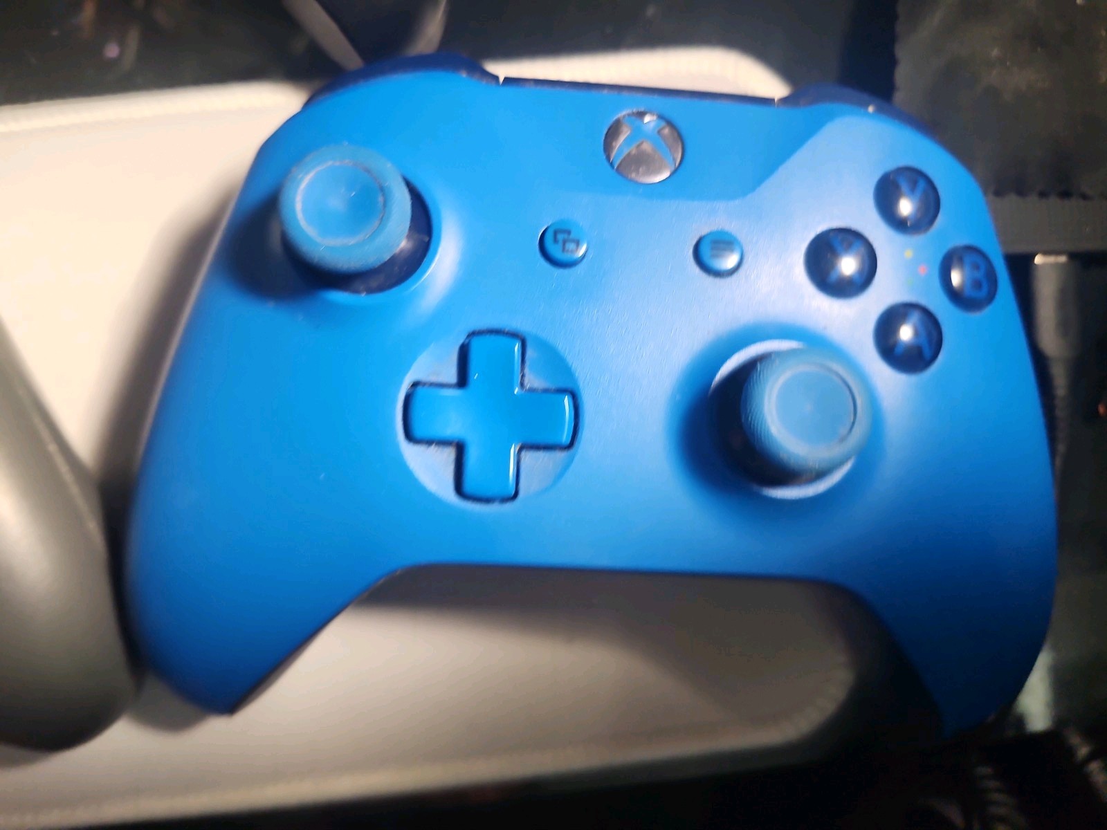 Xbox Series x/S/One Three Controllers Blue Black Gray