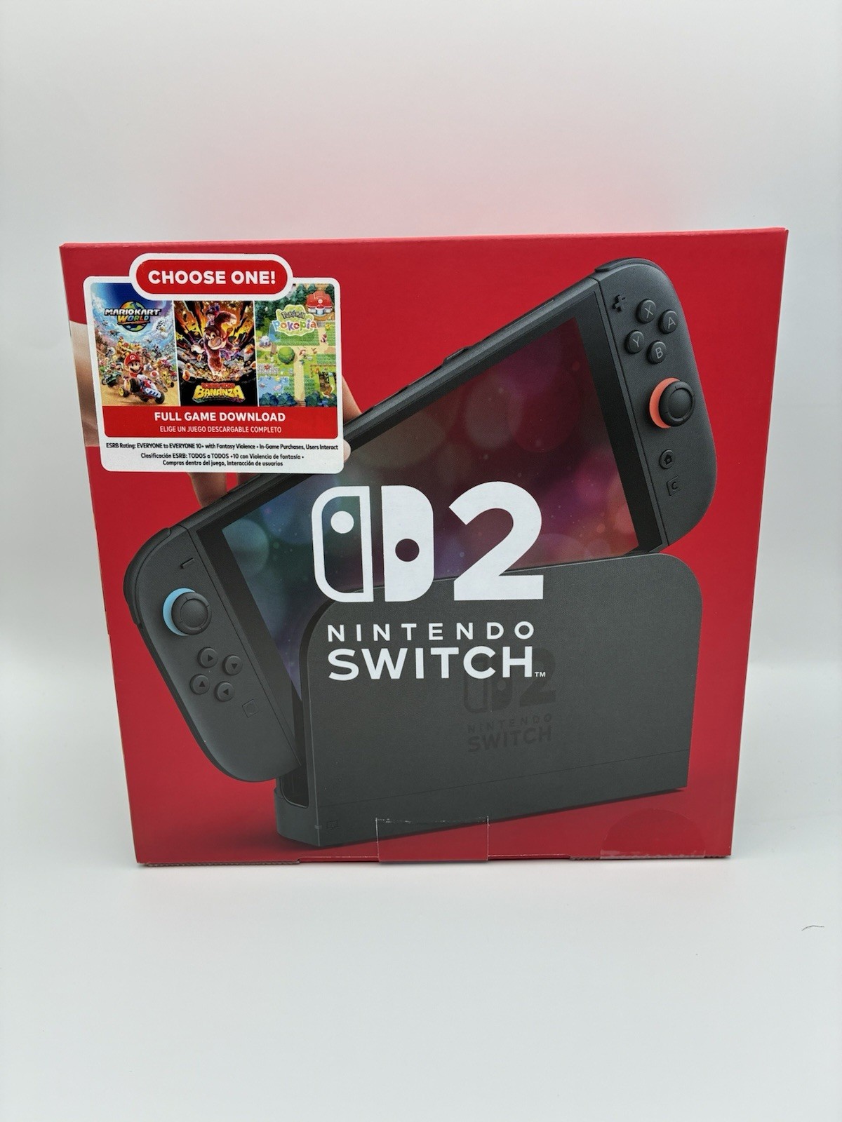 NINTENDO Switch 2 Game Console 256GB Black Choose Your Game Bundle Brand New