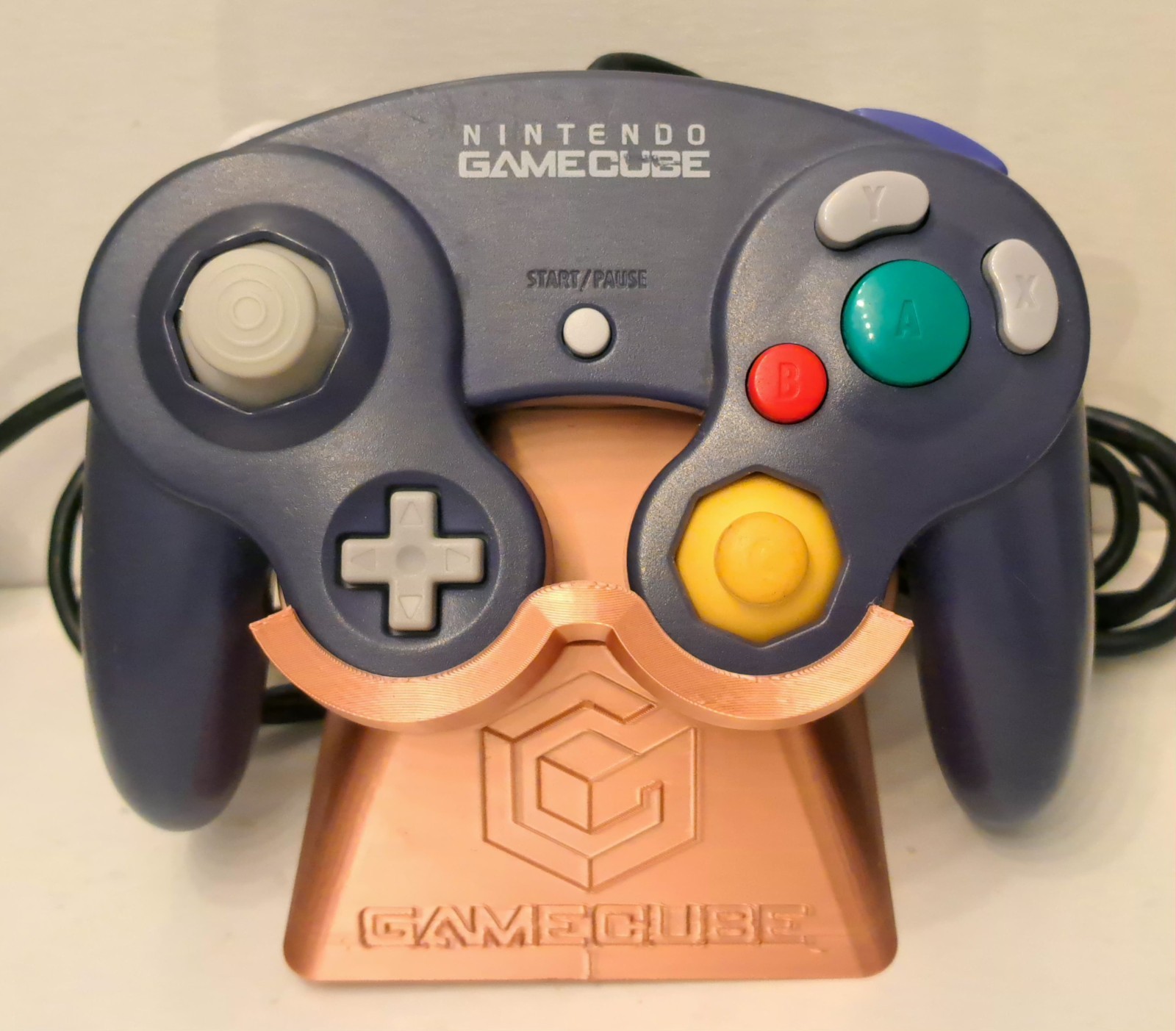 Authentic OEM NINTENDO Gamecube Video Game Controller – INDIGO Tested Excellent