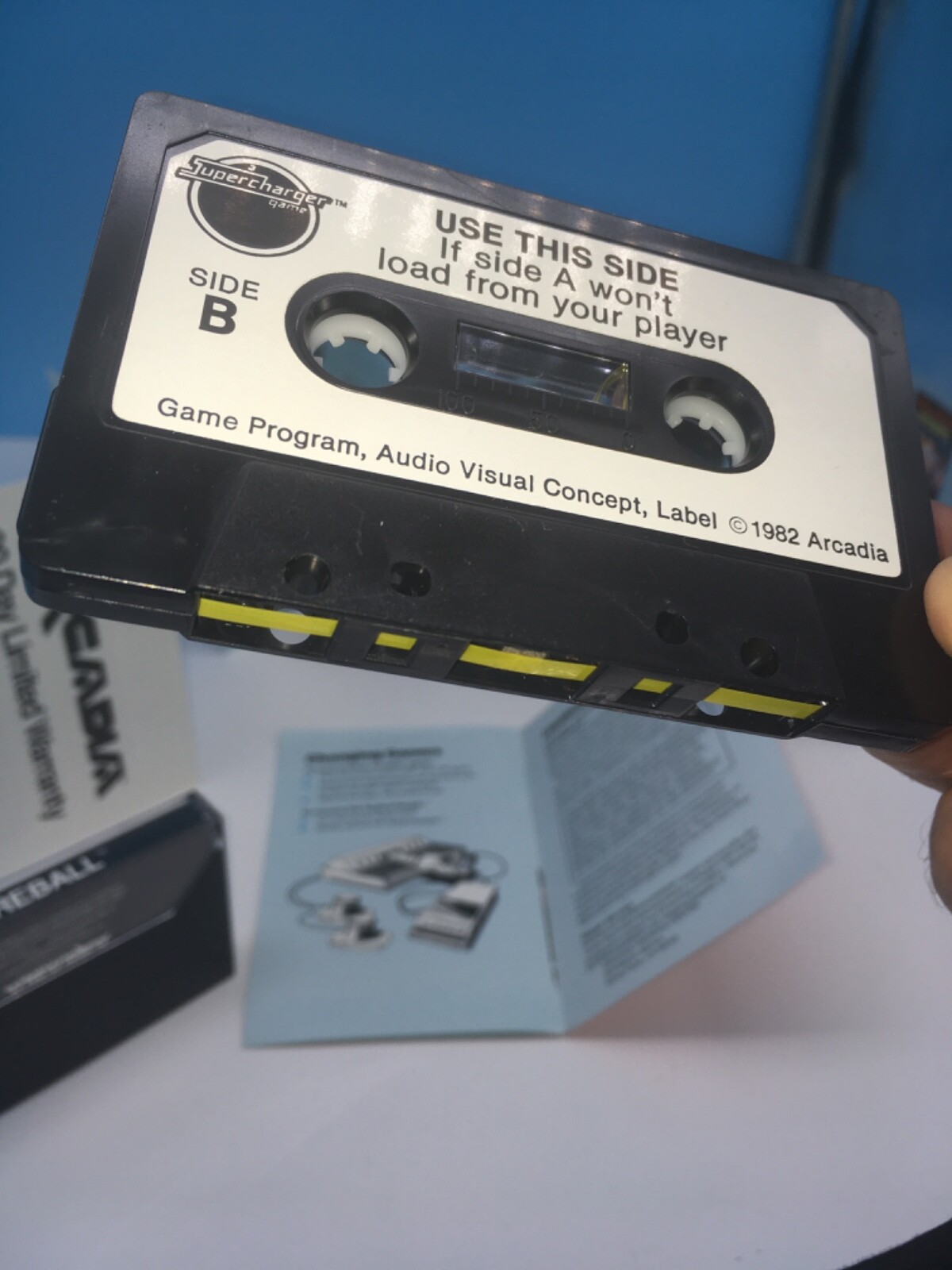 Atari Supercharger Cassette Fireball Untested