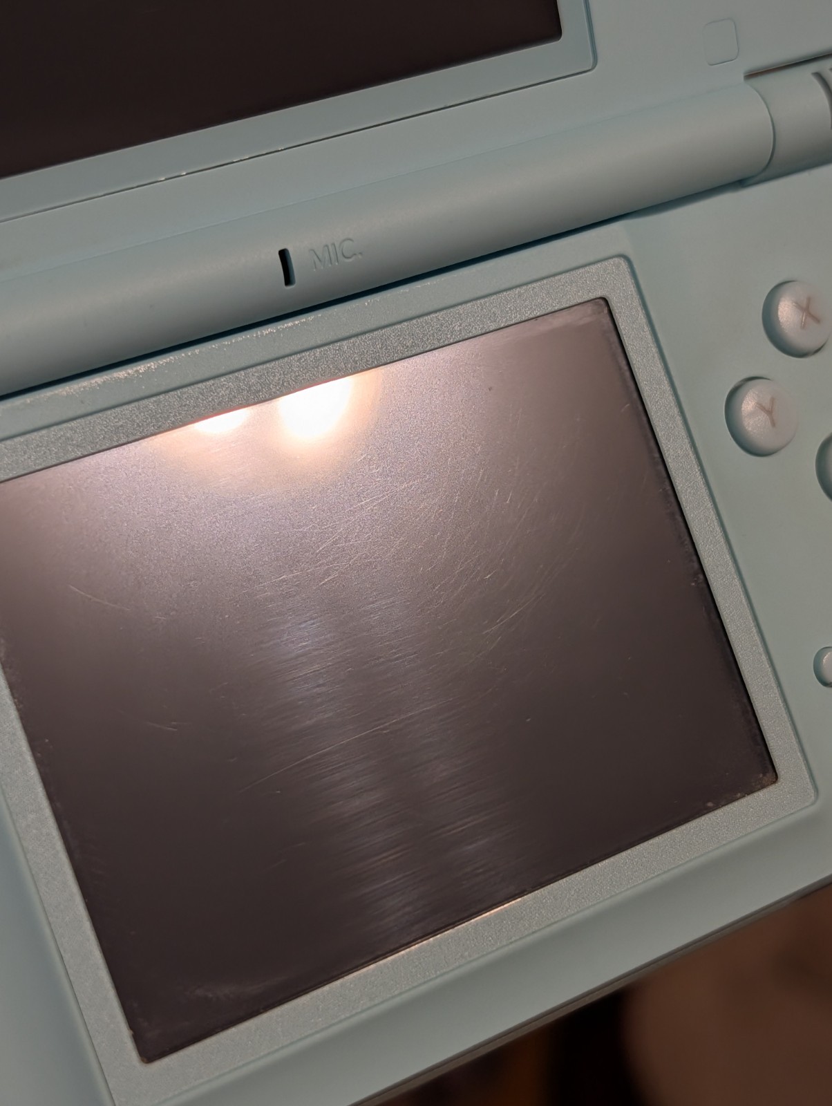 Nintendo DS Lite Teal Blue w/Charger – Tested & Working – A067