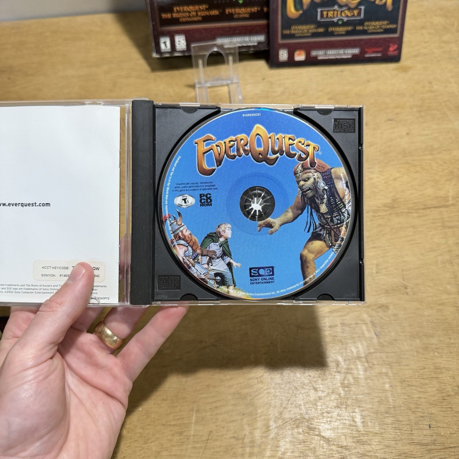 EverQuest Trilogy: Special Edition PC Complete In Box + Everquest Playe’s Guide