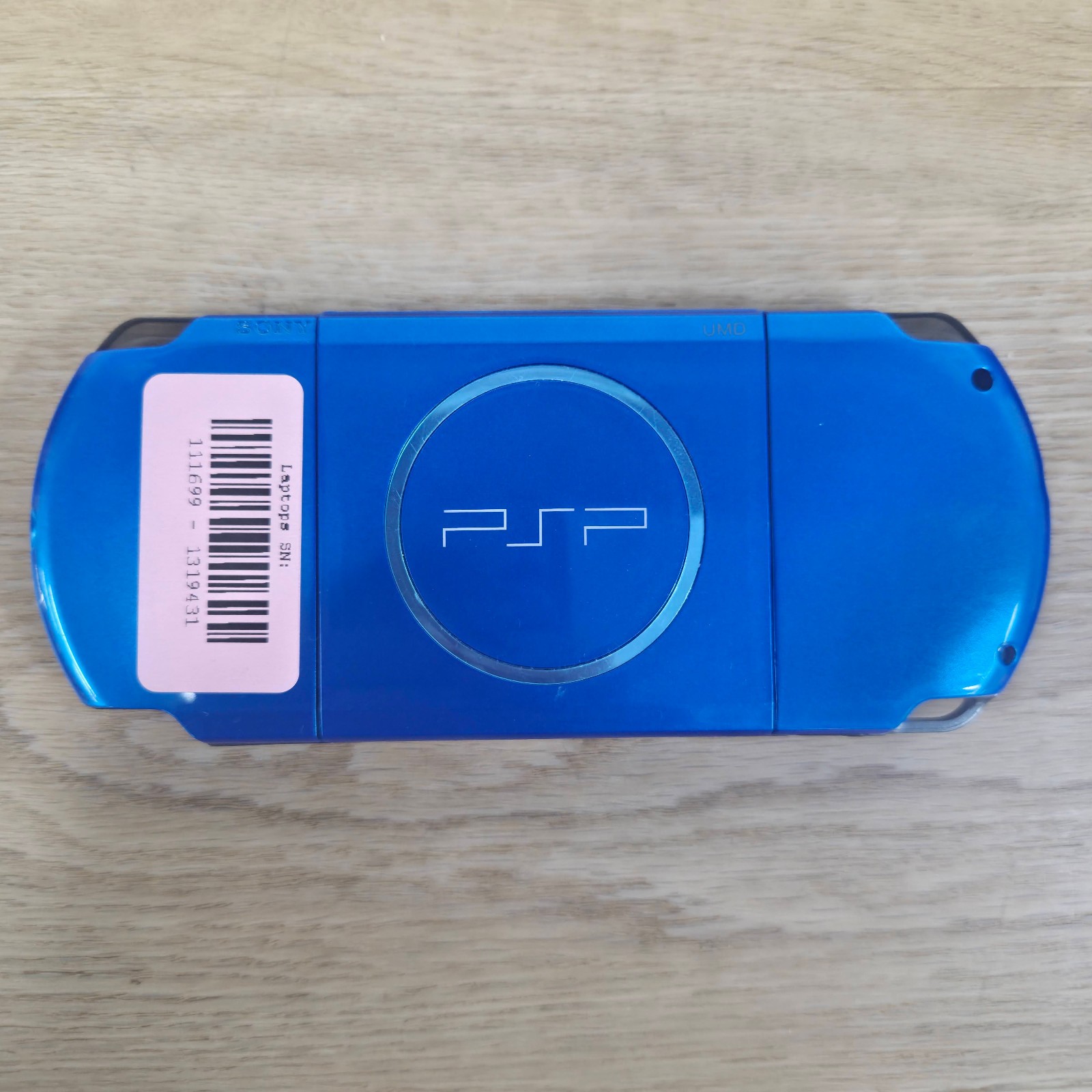 Blue Sony PSP Console – Charger and Memory Card Included