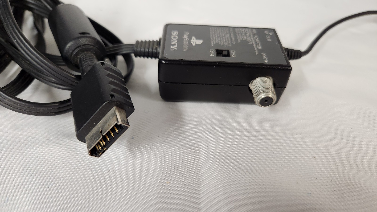 RFU adapter for use with Playstation 1 and 2 verified working OEM