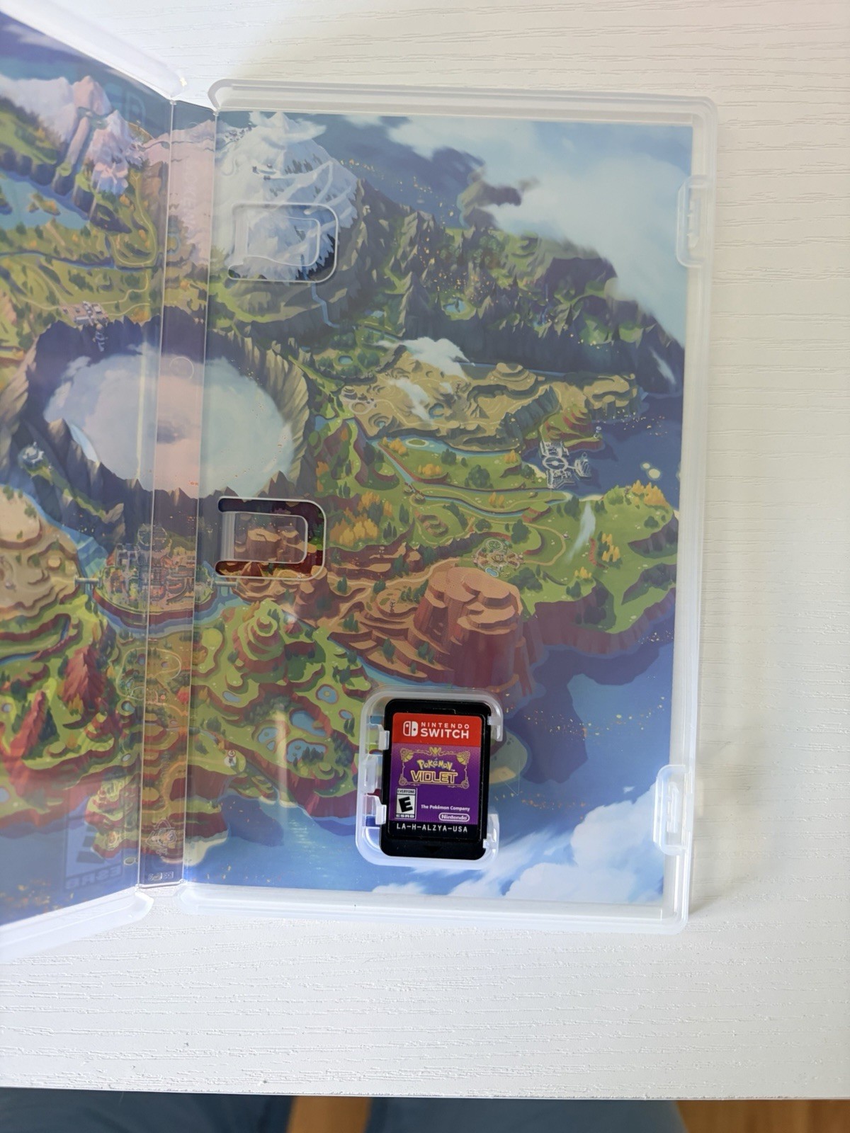 Nintendo Switch (OLED Model), with Pokémon Violet & 128gb Micro SD