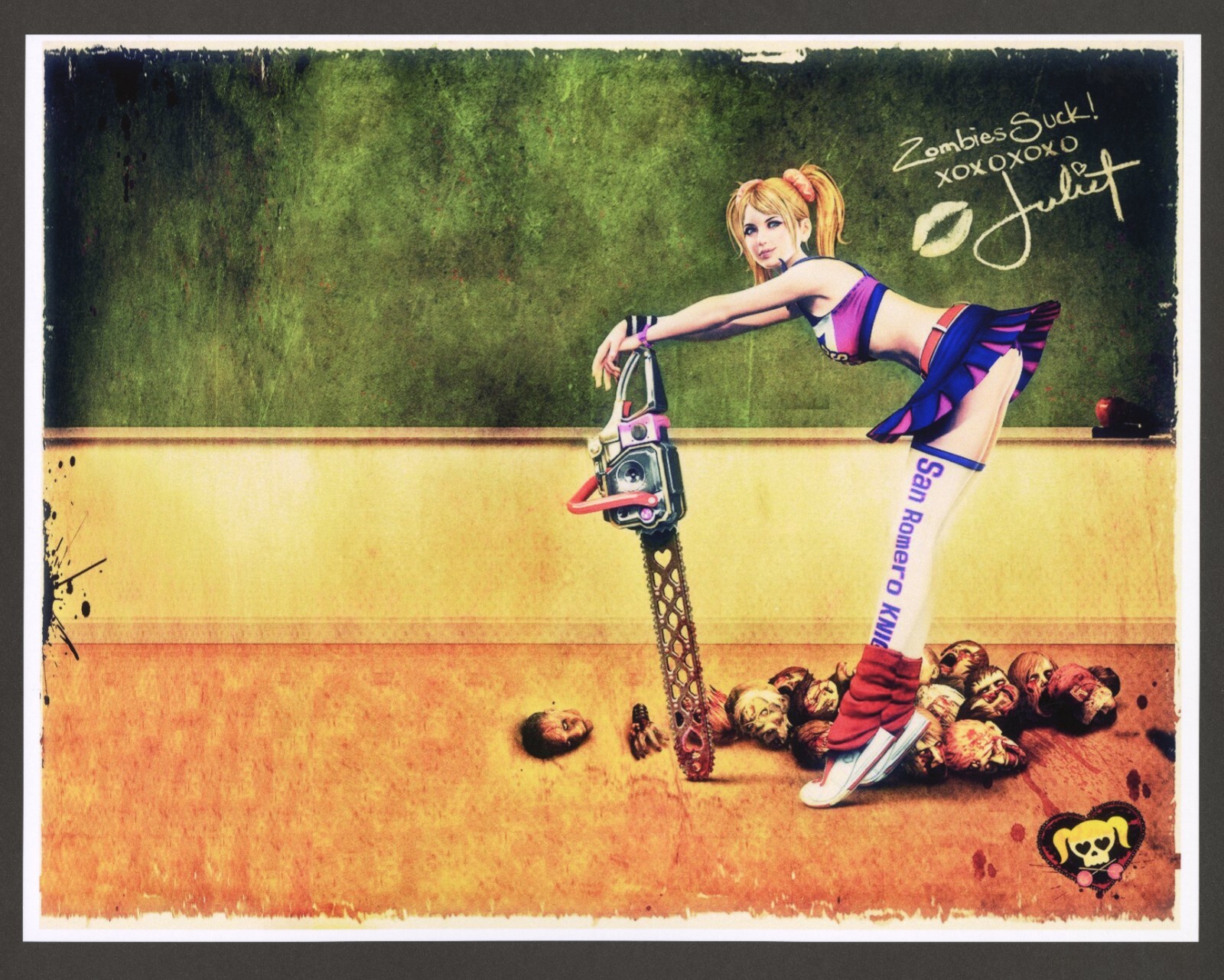 Lollipop Chainsaw Playstation 3 PS3 Xbox 360 2012 Game Wall Art Print Poster (C)