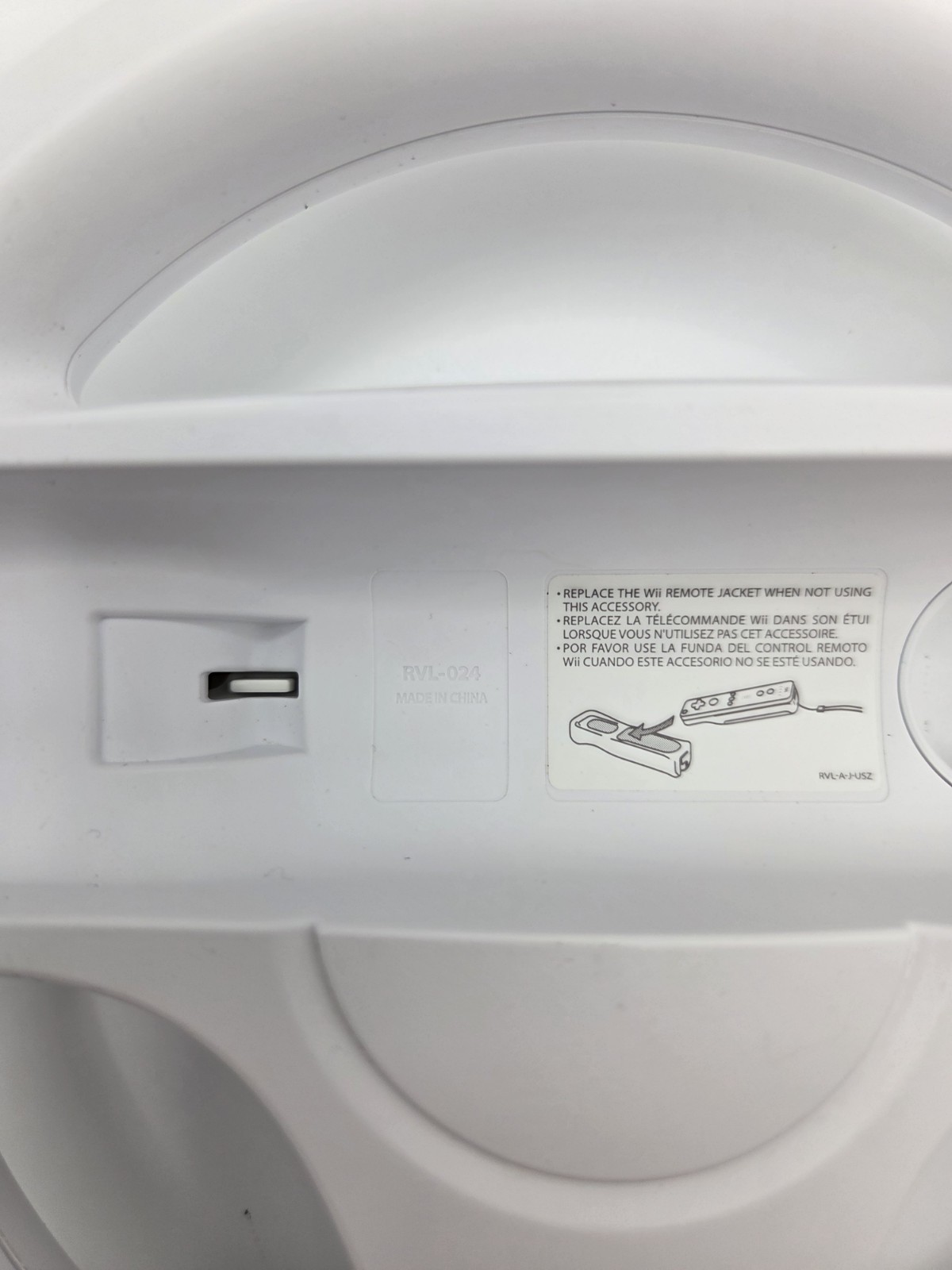 Nintendo Wii OEM Steering Wheel RVL-024 Mario Kart Racing Accessory – Authentic