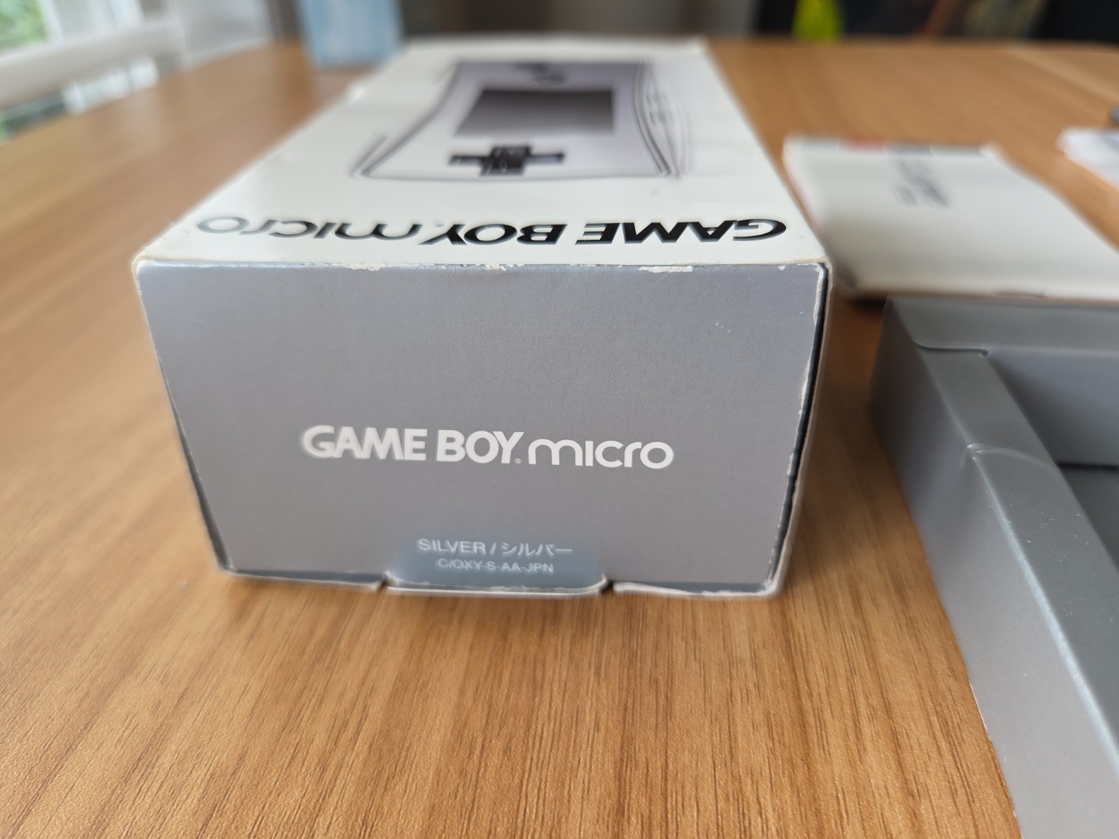 Nintendo Game Boy Micro Silver console boxed Excellent Universal Handheld System
