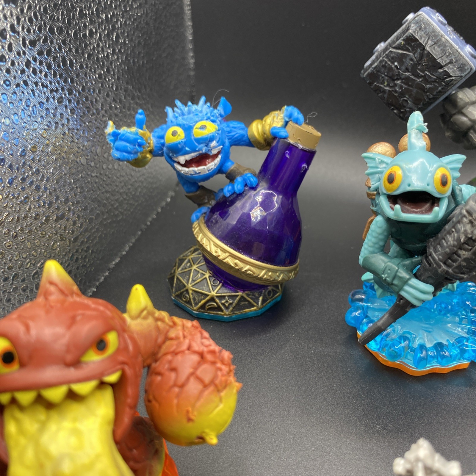 Skylander Giants Figures Granite Crusher,Bash,Slobber Tooth *read Notes Lot Of 8
