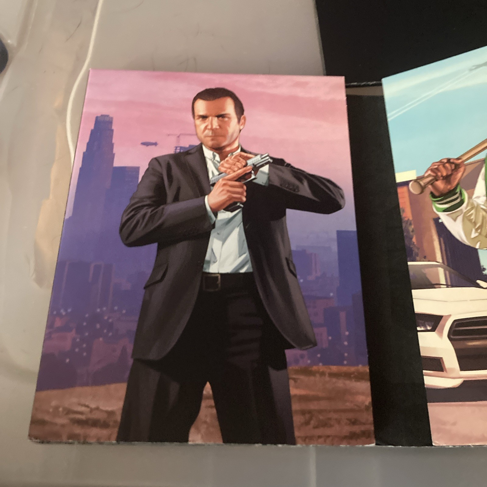 Grand Theft Auto V Five PC GTA 5 Collectors Box Set 7 Disk Series Used Good