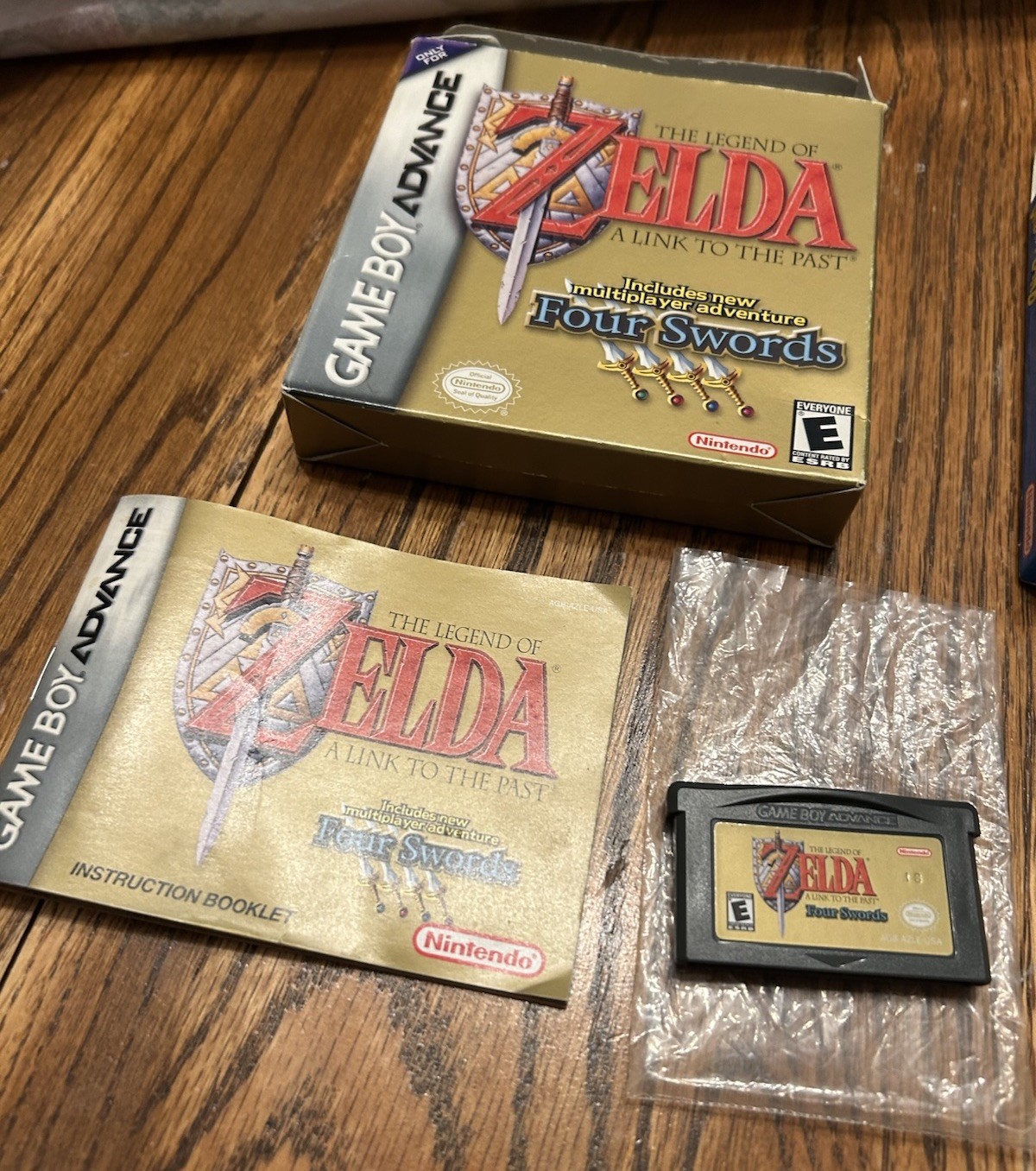 Kirby’s Dream Land Nintendo Game Boy, 1992 Complete Box Zelda Four Swords GBA CI