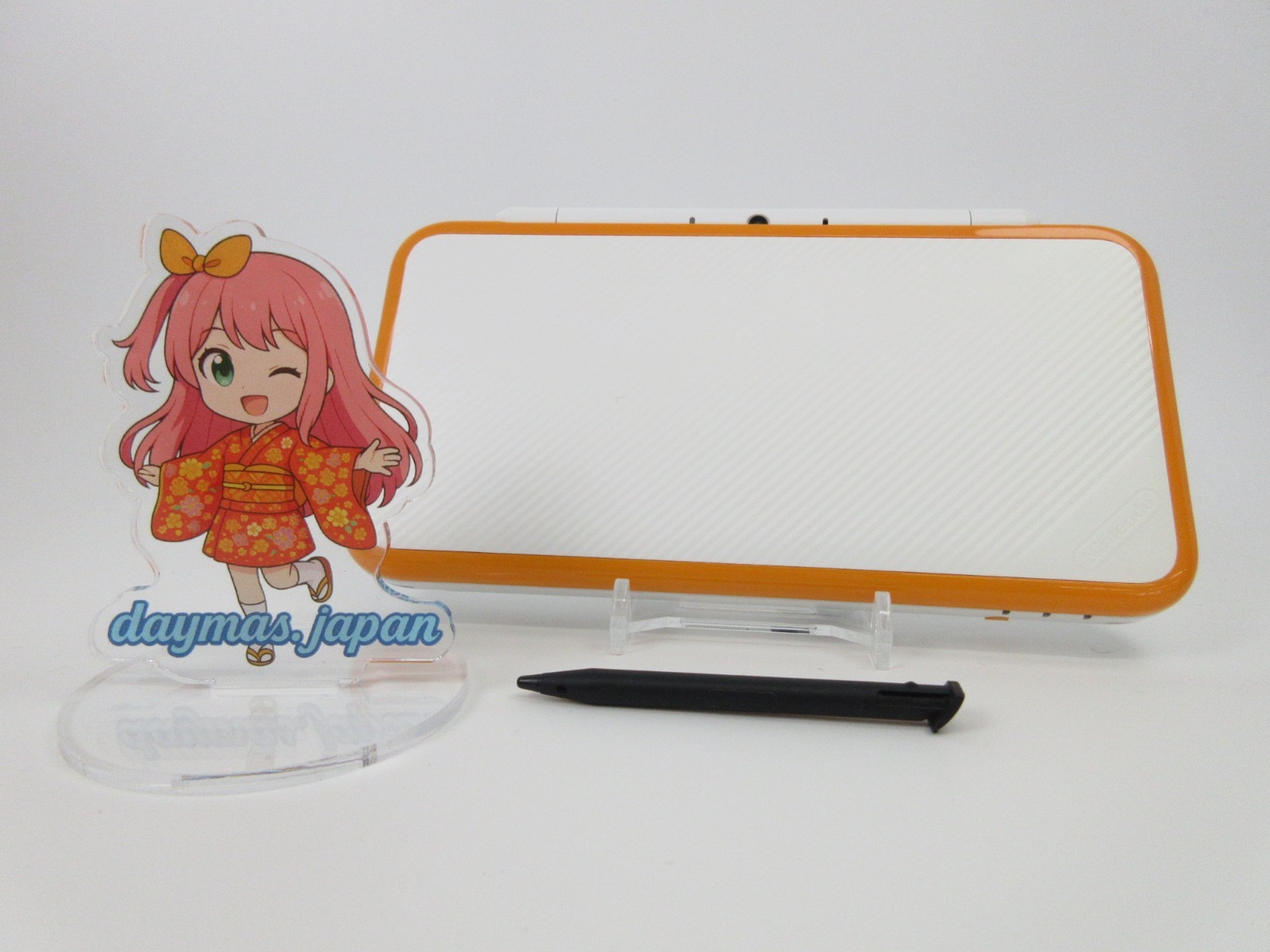 【Near Mint】Nintendo New 2DS LL XL White x Orange Console ONLY Japan Ver. #DEN052