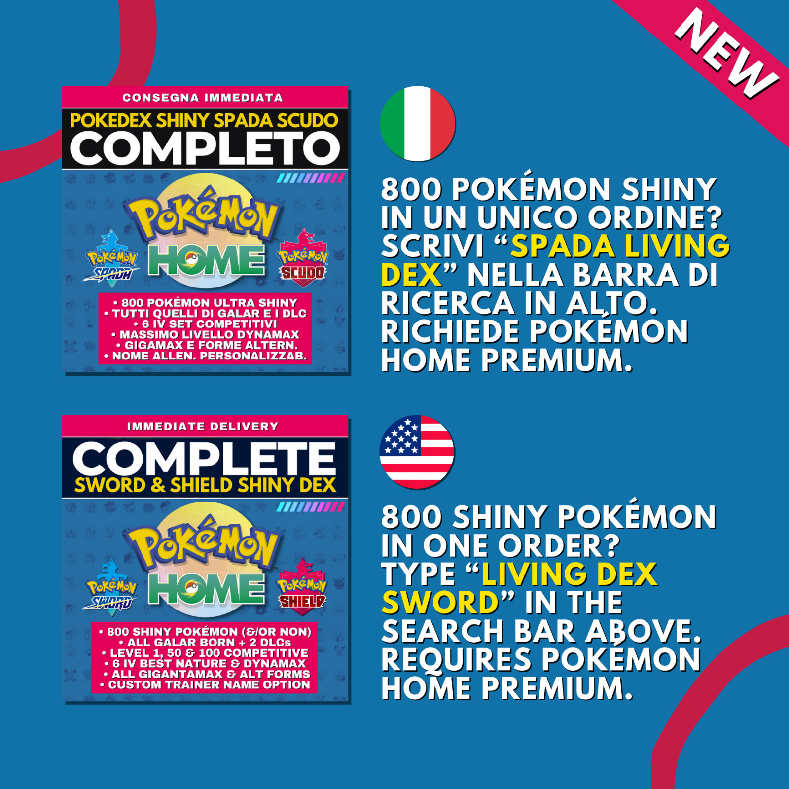 Abomasnow Shiny o Non 6 IV Competitivo Legit Pokemon Spada Scudo Sword Shield