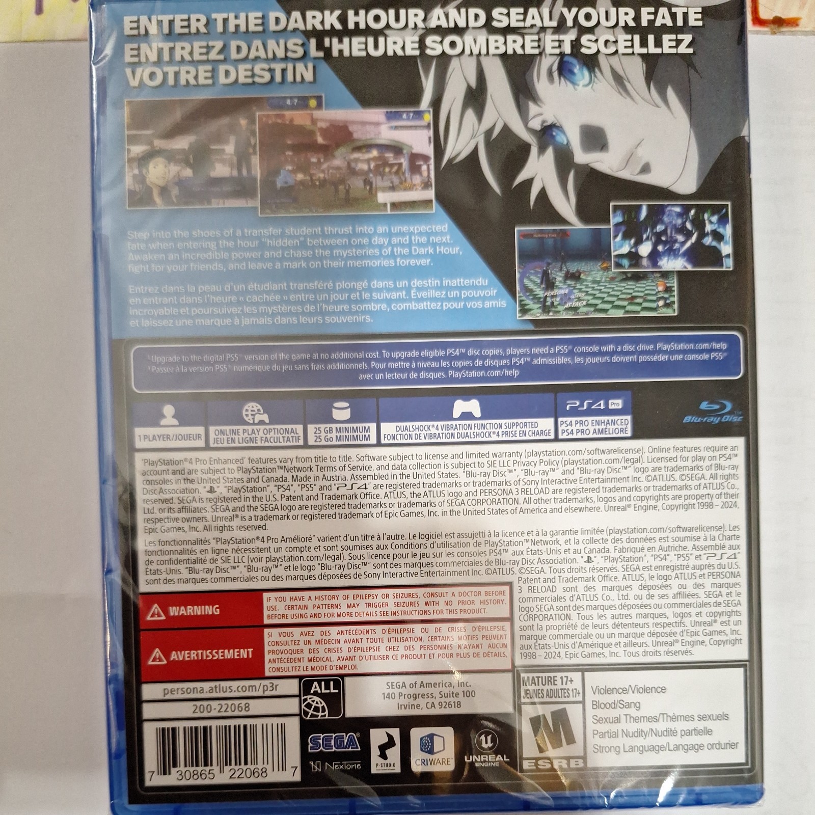 Persona 3 Reload (PS4) NEW