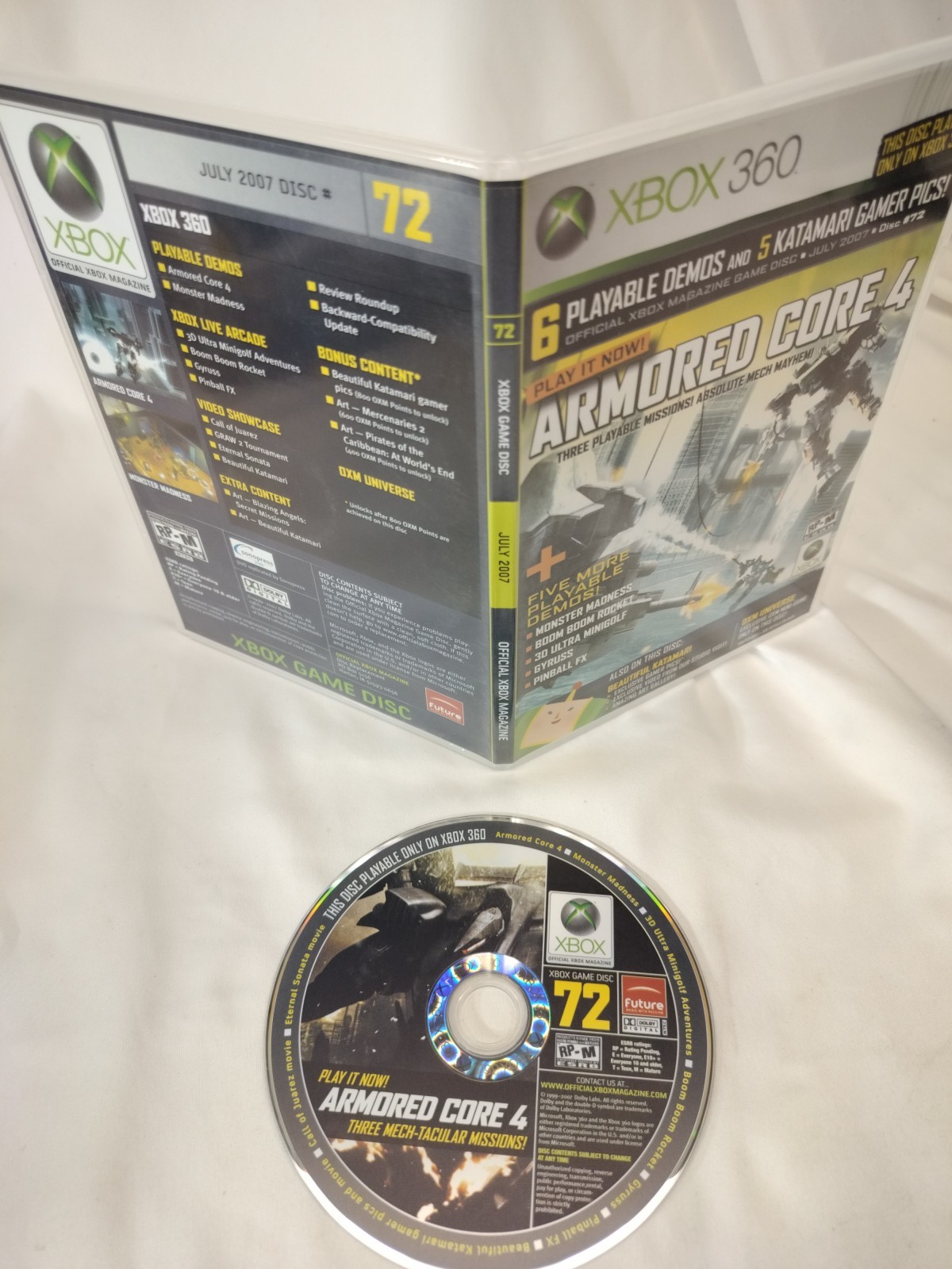 Lot Of 13 Official Xbox Magazine Demo Game Discs