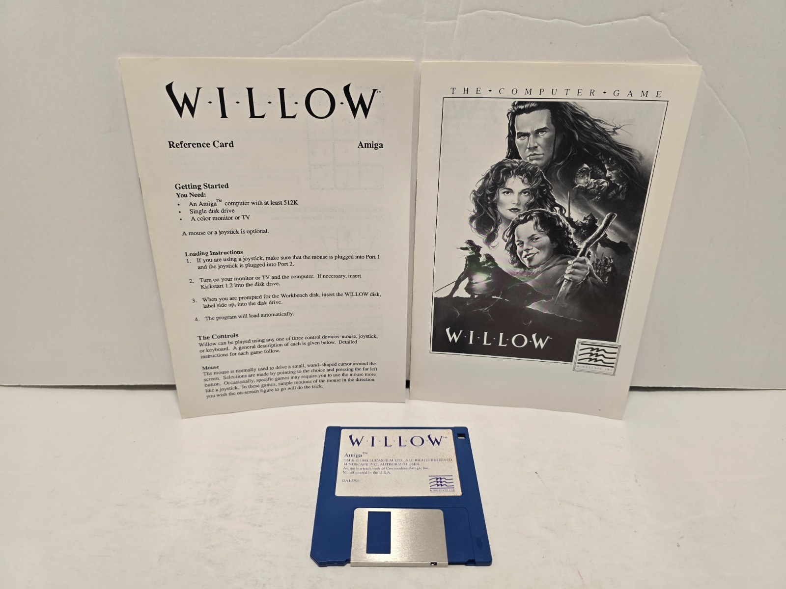 Willow w/ Manual & Inserts 3.5″ Commodore Amiga