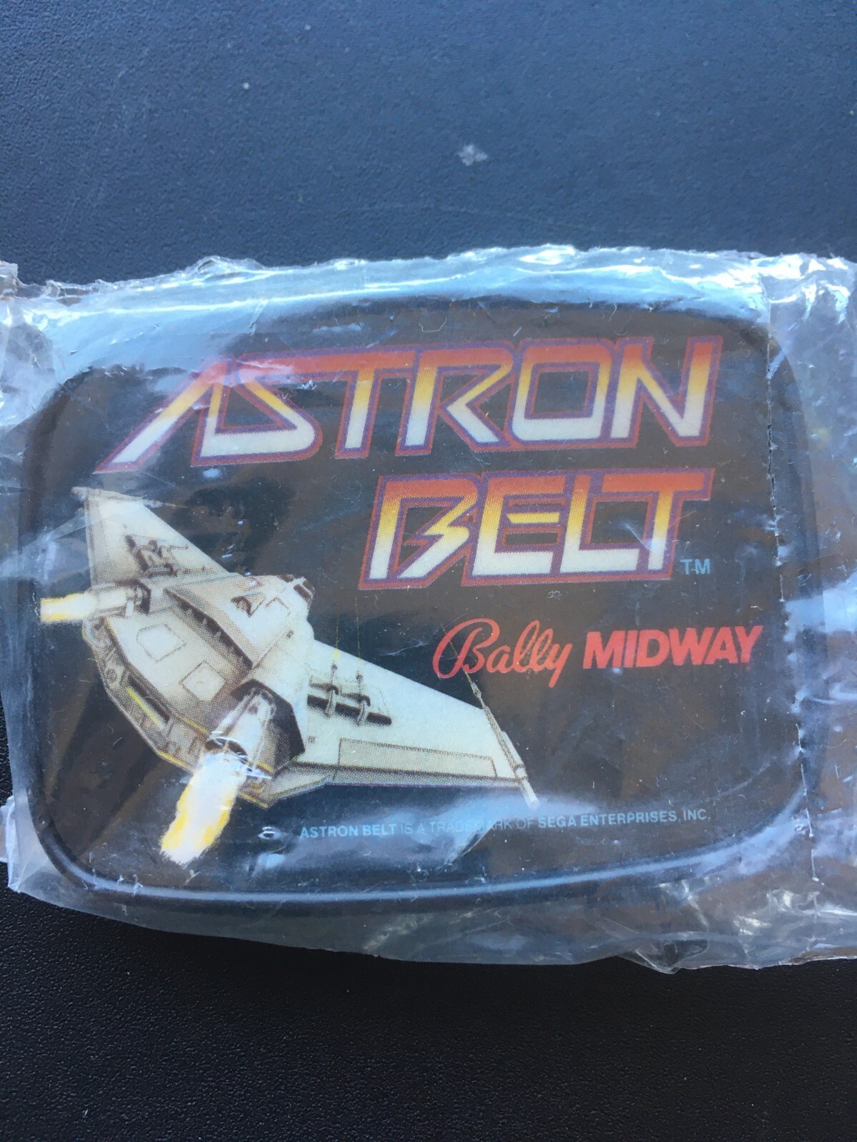 New Old Stock Astron Belt Belt Buckle Sega 1983 Vintage