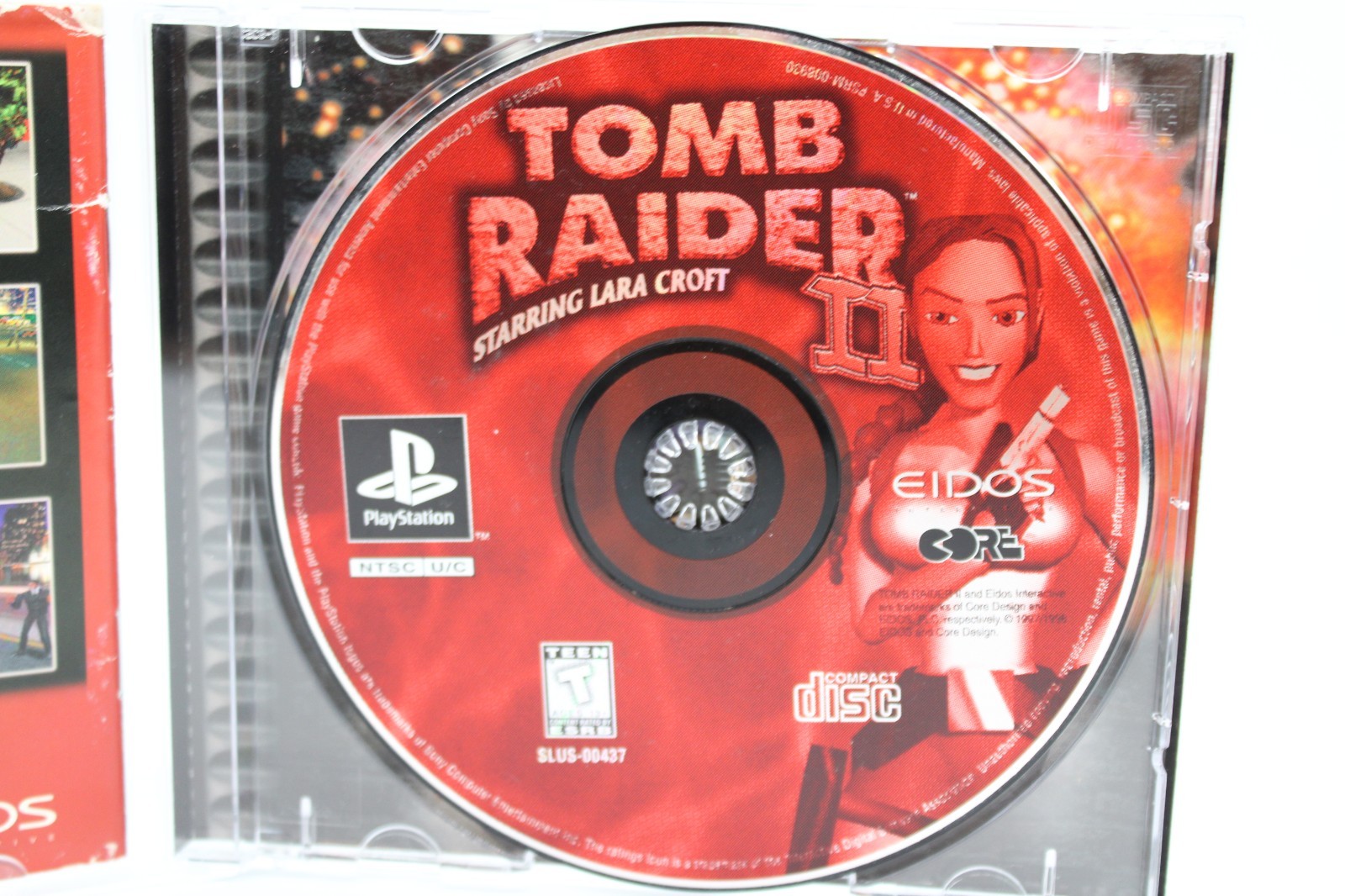Refurbished PS1 Tomb Raider II 2 Complete CIB + Reg Card Cosmetic Wear Booklet